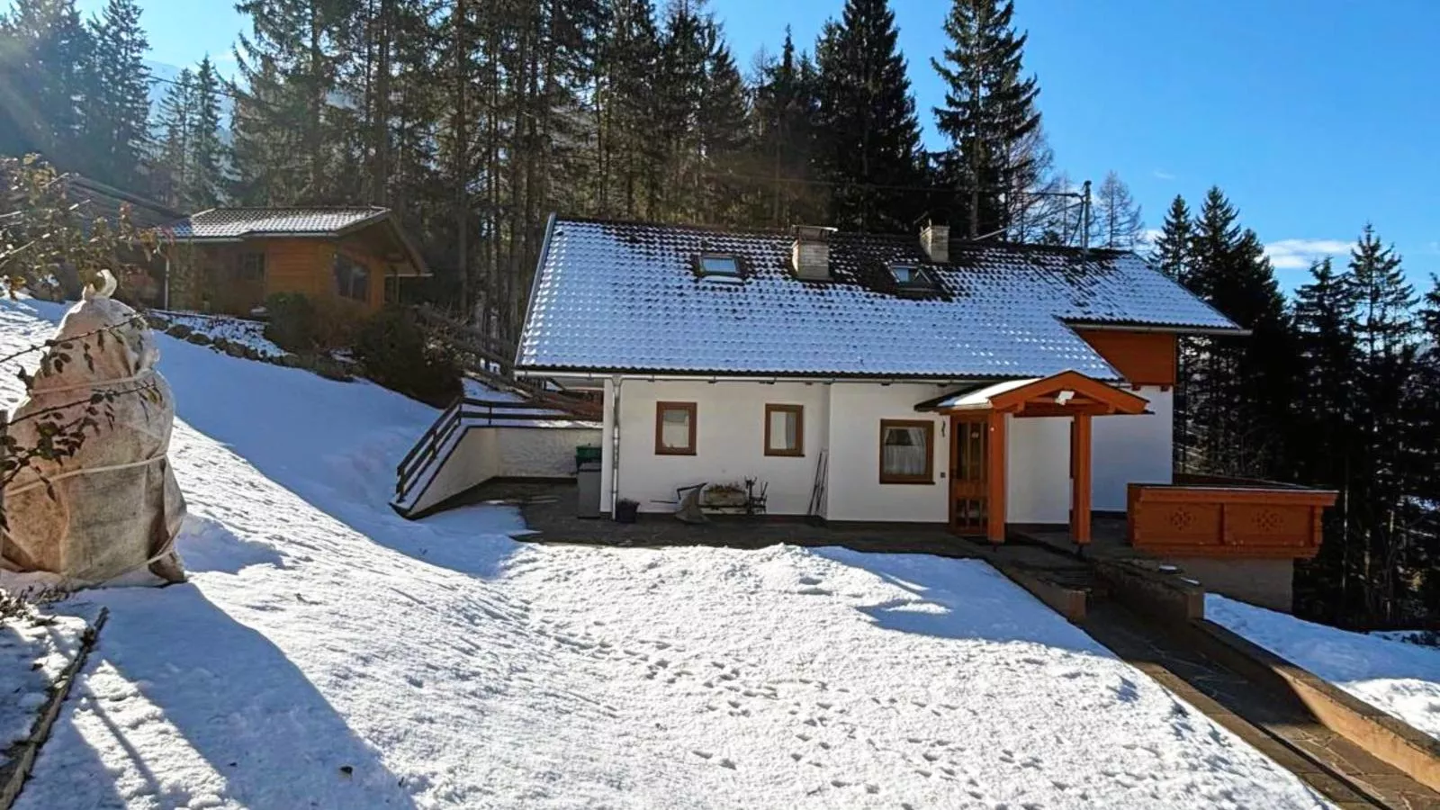 Landhaus Rangersdorf-Exterieur winter