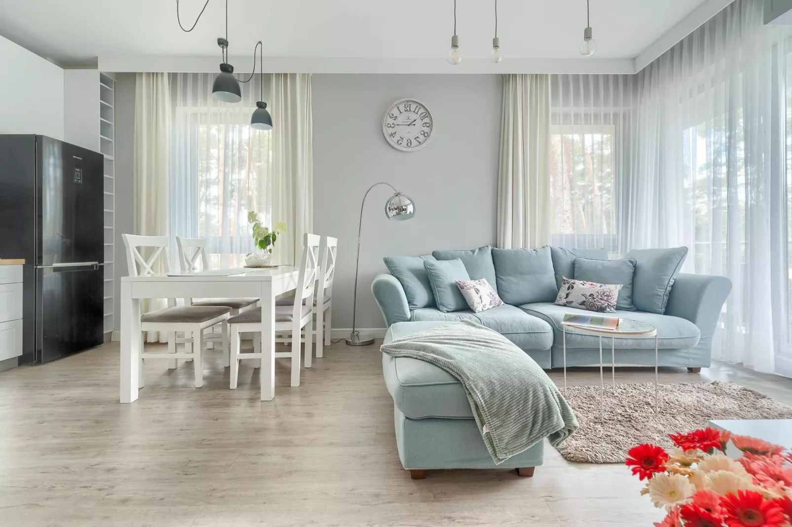 Apartament 4-osobowy Grunwaldzka 12C-21 Pobierowo-Woonkamer