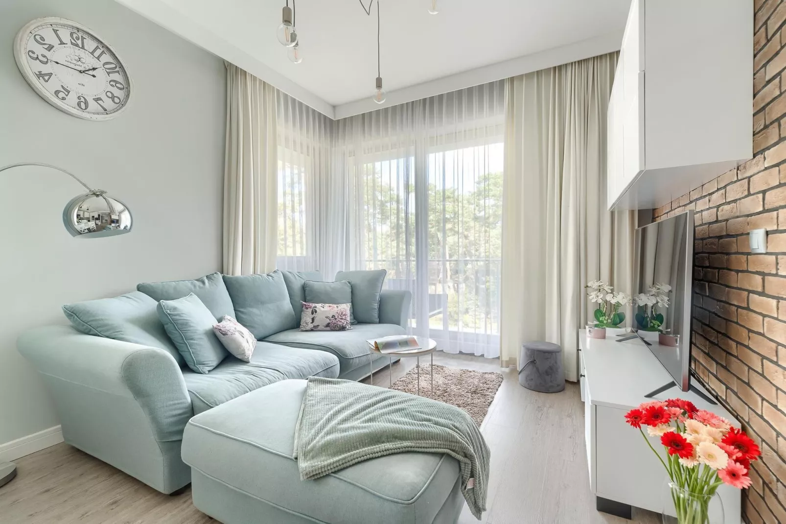 Apartament 4-osobowy Grunwaldzka 12C-21 Pobierowo-Woonkamer