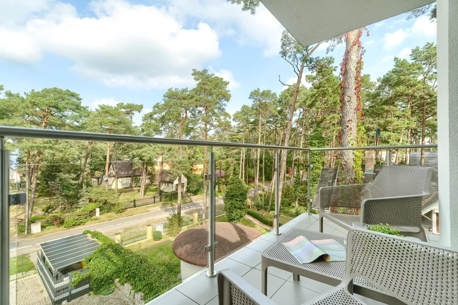 Apartament 4-osobowy Grunwaldzka 12C-21 Pobierowo-Terrasbalkon