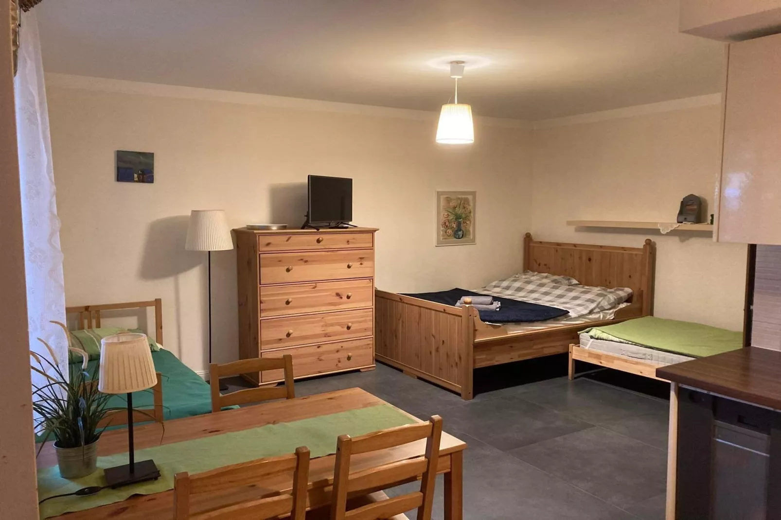 Apartament 5-osobowy Pobierowo-Slaapkamer