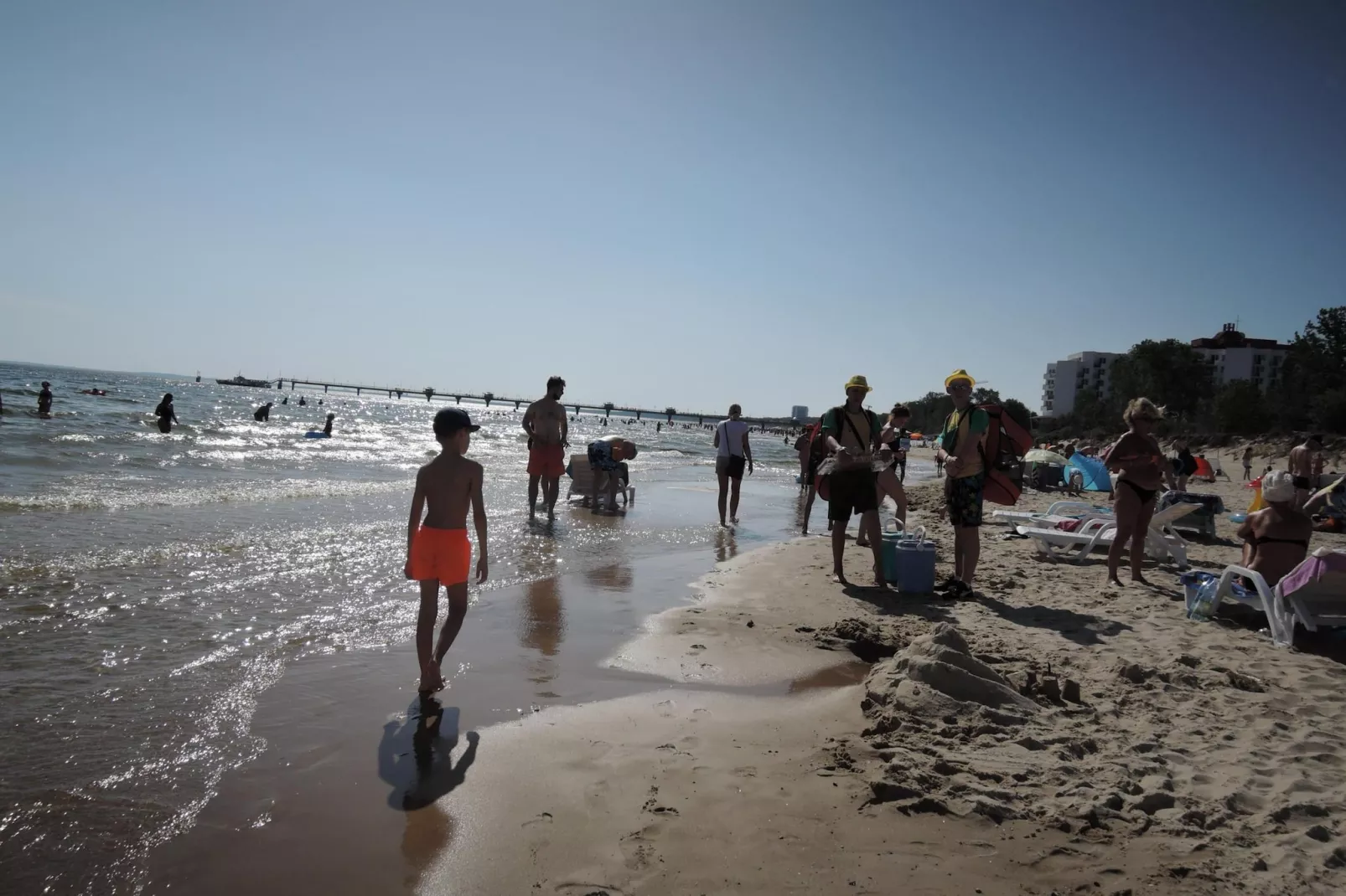 Mieszkanie wakacyjne dla 5 osób w Dziwnowie-Gebieden zomer 5km