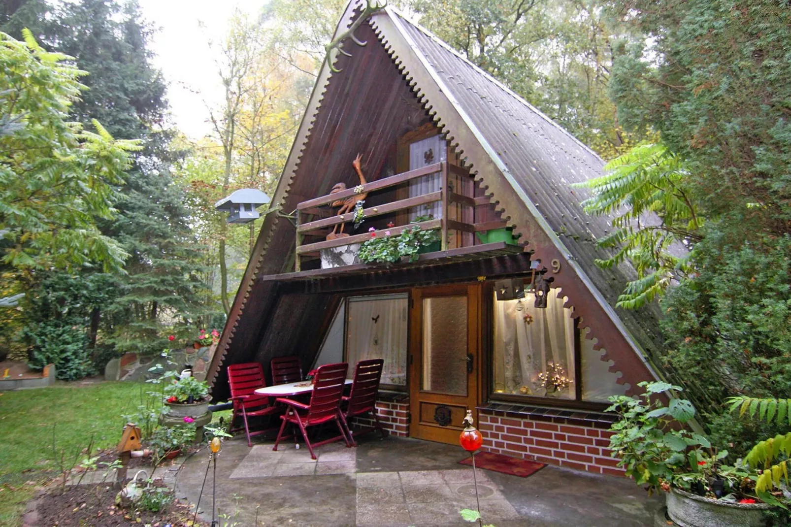 Ferienhaus 60 qm-Buitenkant zomer