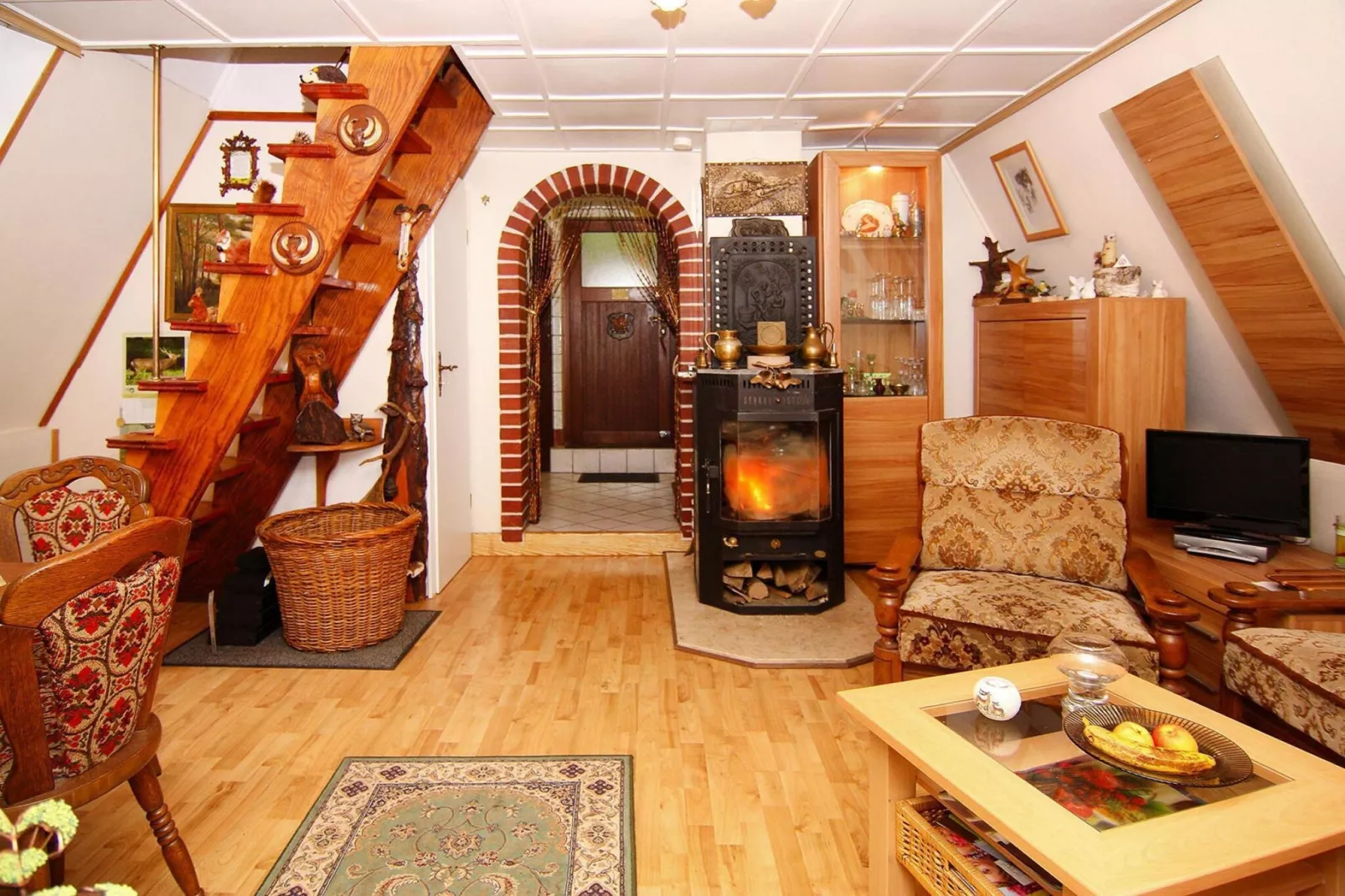 Ferienhaus 60 qm-Woonkamer