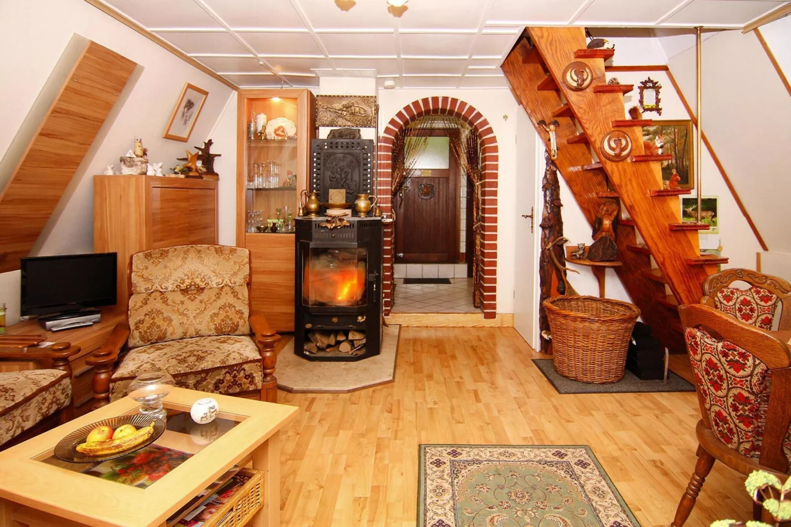 Ferienhaus 60 qm-Woonkamer