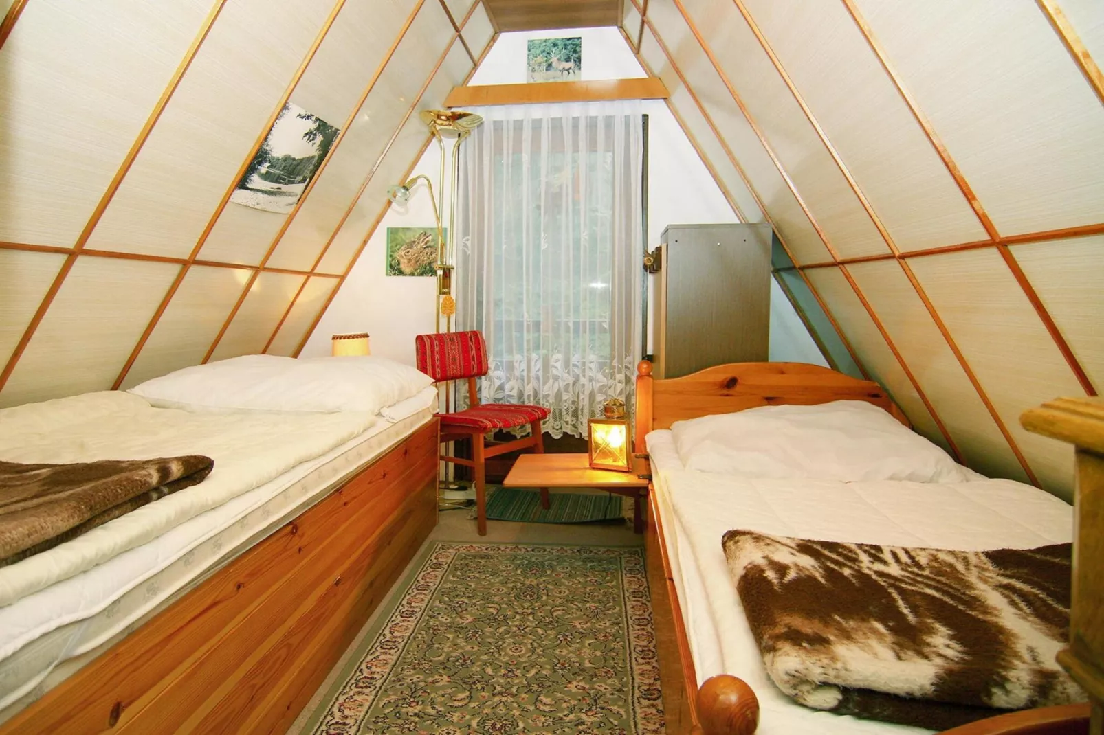 Ferienhaus 60 qm-Slaapkamer