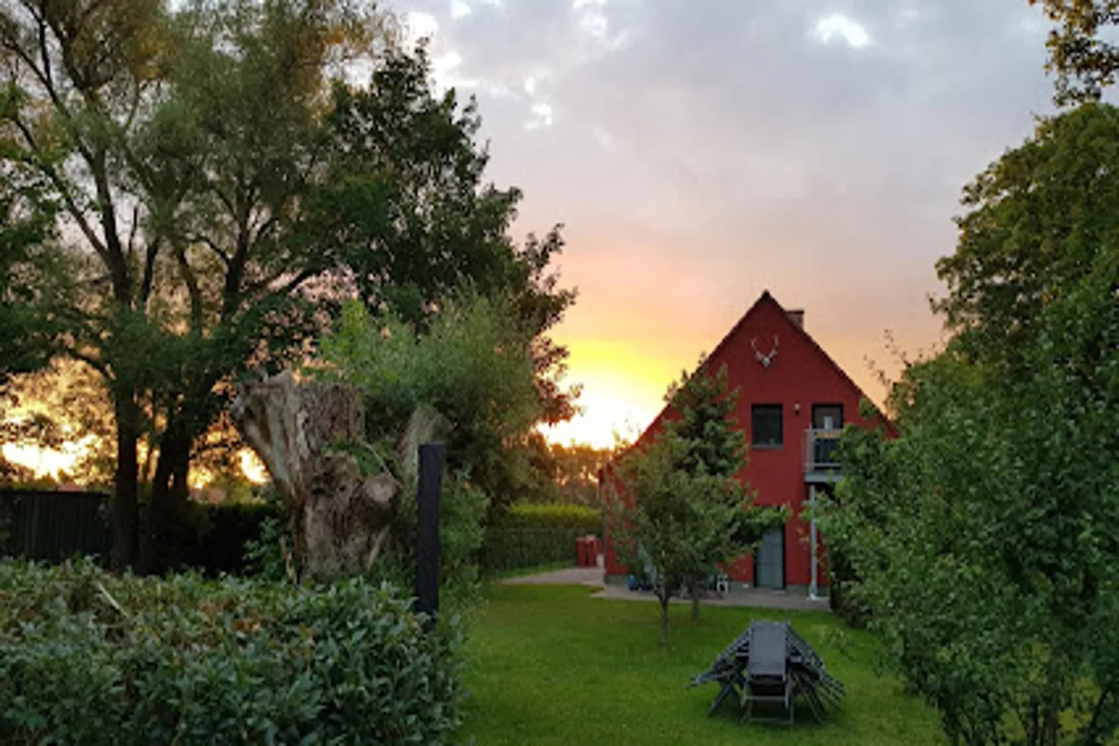 Ferienwohnung in Wieck am Darß-60 qm 3 Pers-Tuinen zomer