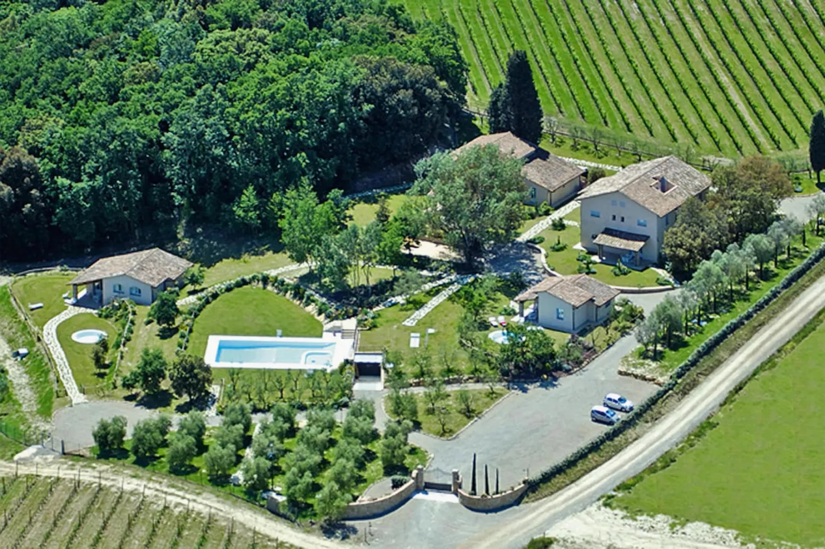 Ferienanlage Borgo della Meliana Gambassi Terme Typ Bilo-Gebieden zomer 5km