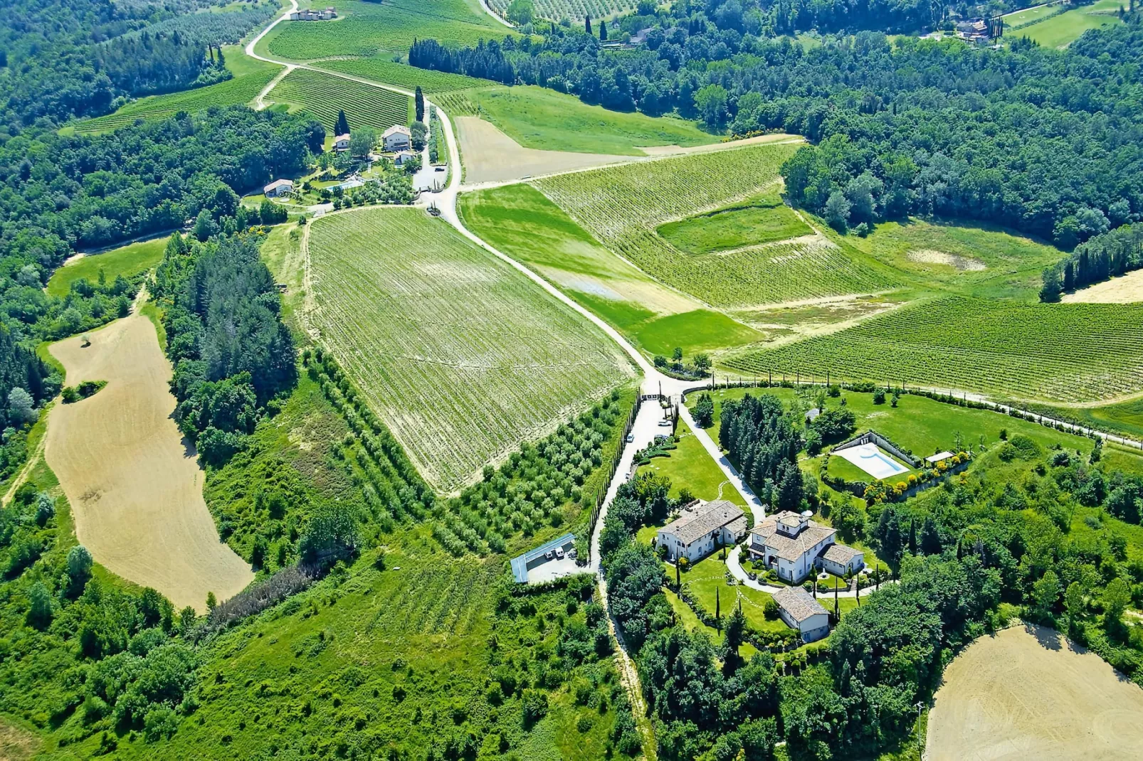 Ferienanlage Borgo della Meliana Gambassi Terme Typ Bilo-Gebieden zomer 5km