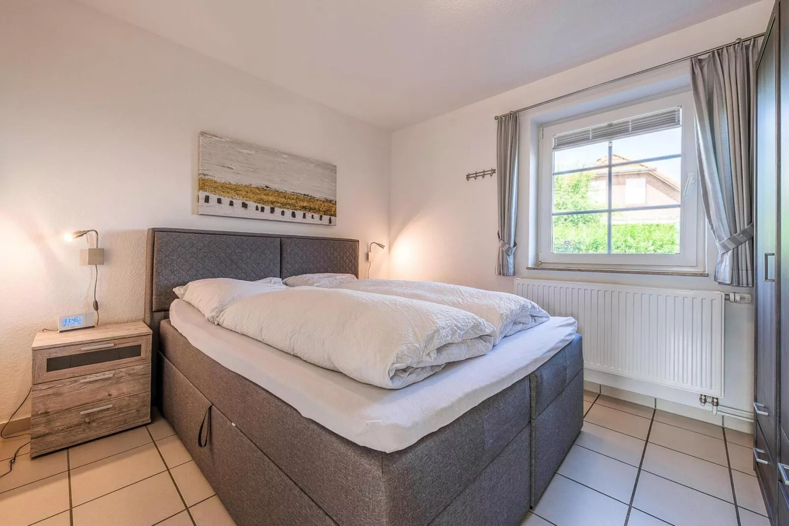 Komfort-Fewo EG 56 qm behindertenfreundlich-Slaapkamer