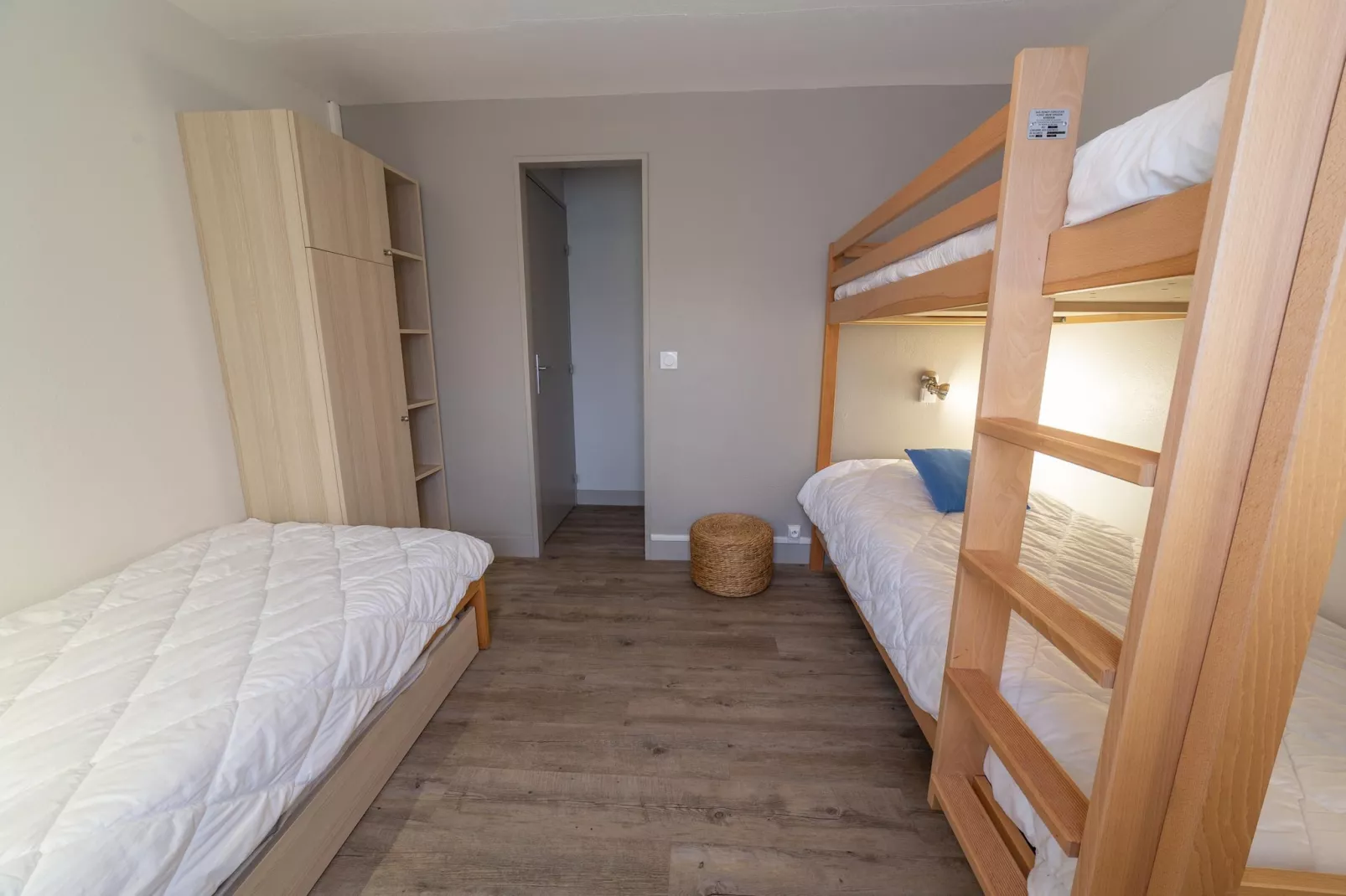 Veules-les-Roses - Gîte 3 Pièces 4 Personnes 2  bébés 2 salles d'eau-Slaapkamer