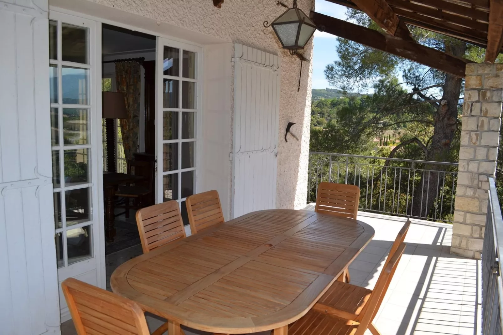 Villa les Combettes-Terrasbalkon