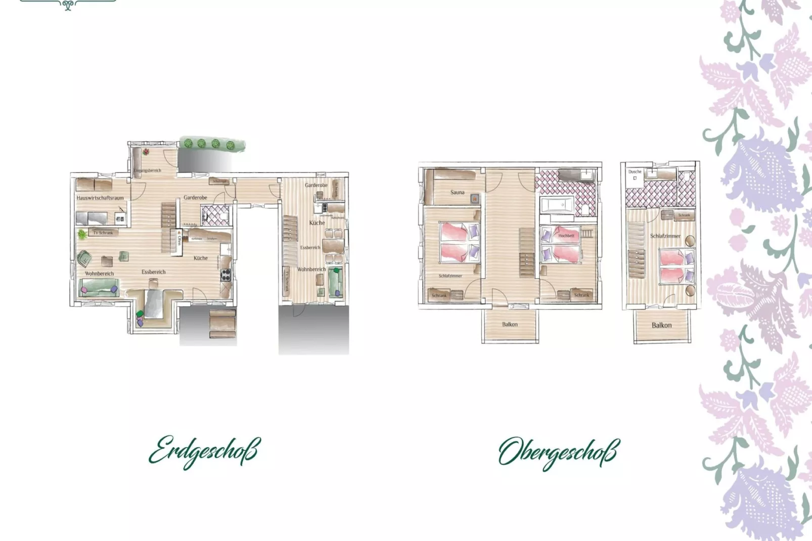 Haus Gössl-Plattegrond