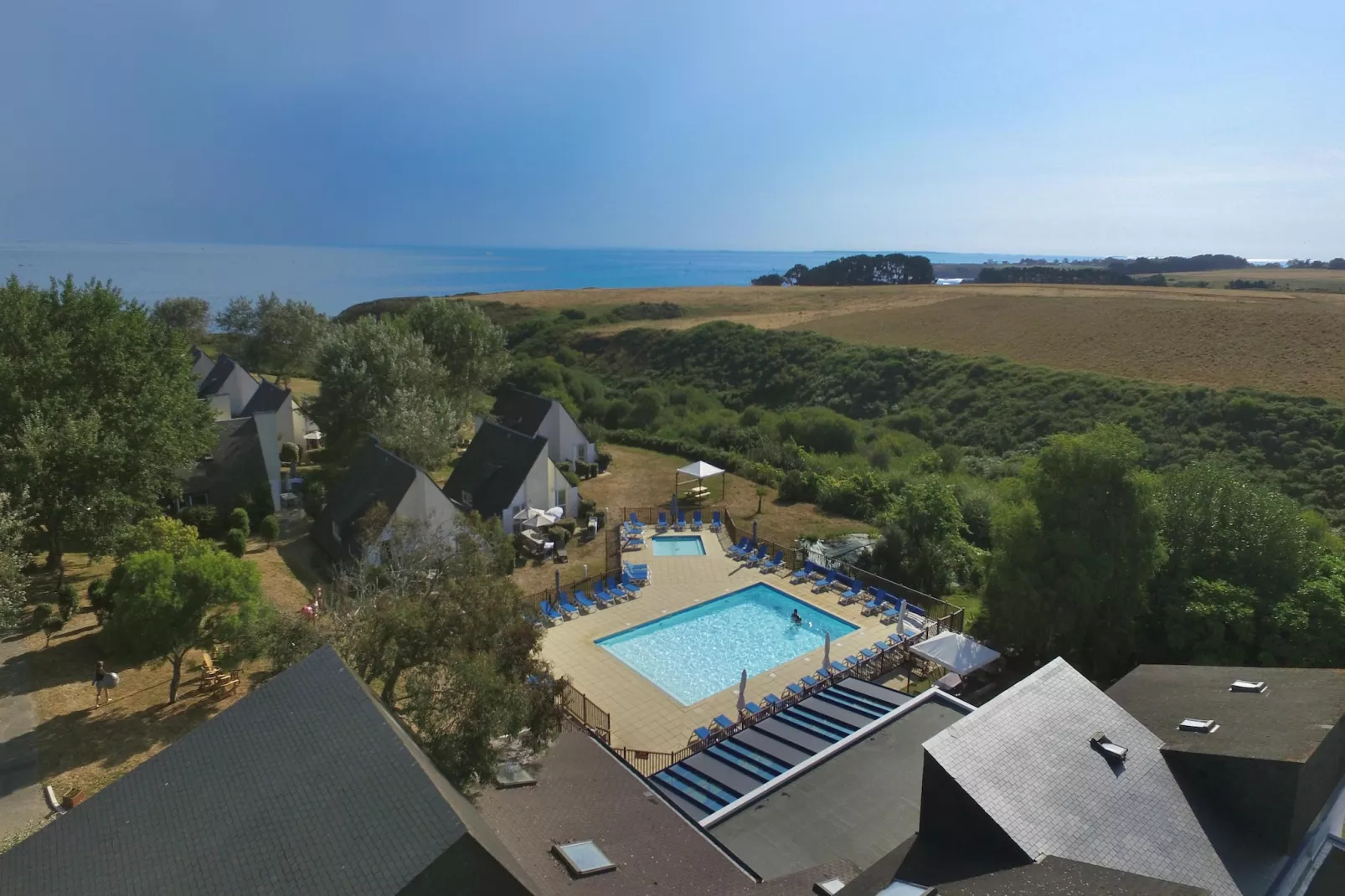 Gîte 3 Pièces 5 Personnes 1 bébé Vue océan depuis la terrasse-Image-tags.