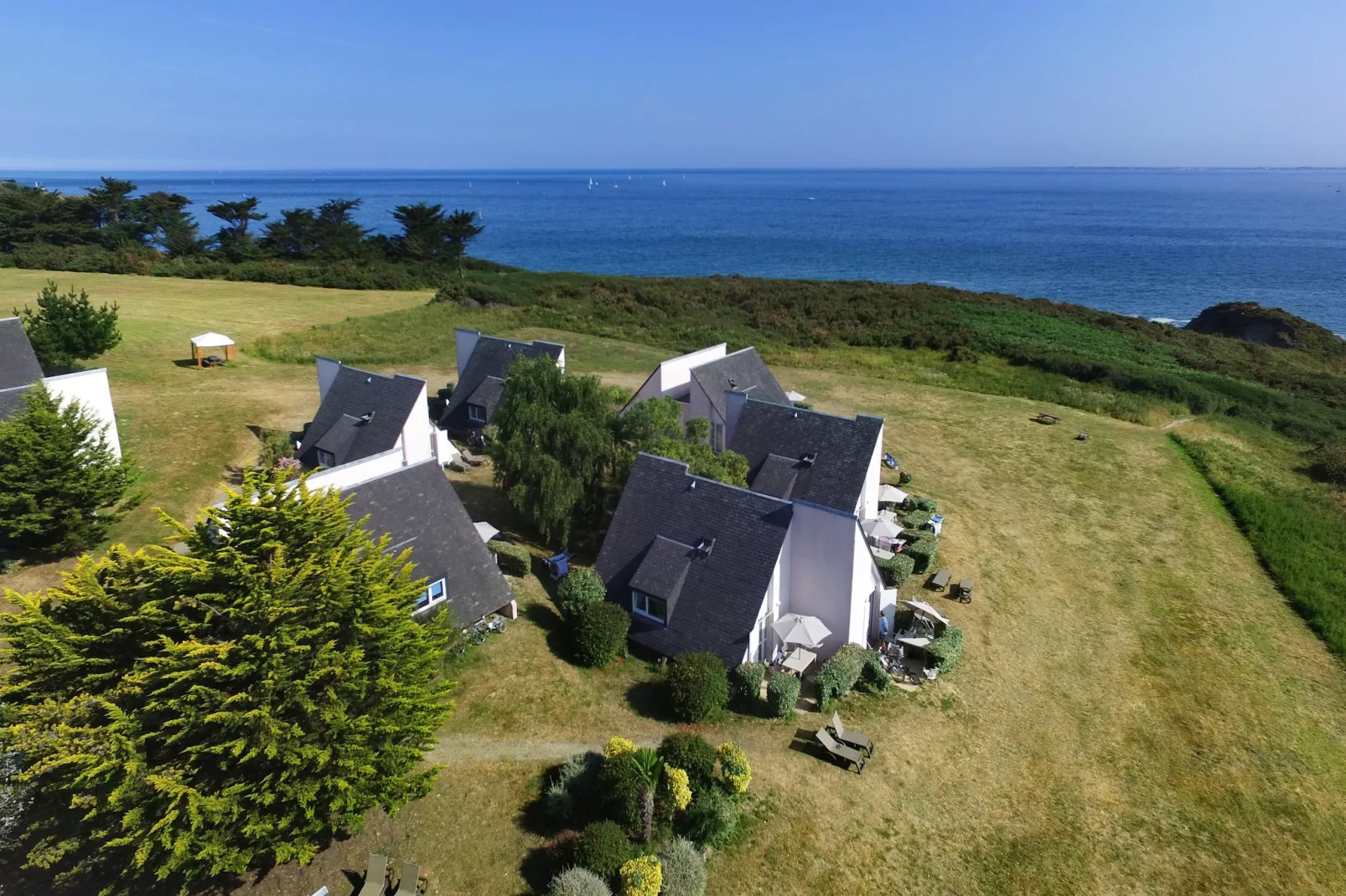 Gîte 3 Pièces 5 Personnes 1 bébé Vue océan depuis la terrasse-Image-tags.