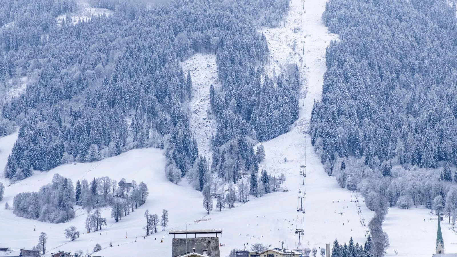 Tiroler Bergtraum Top 1-Uitzicht winter