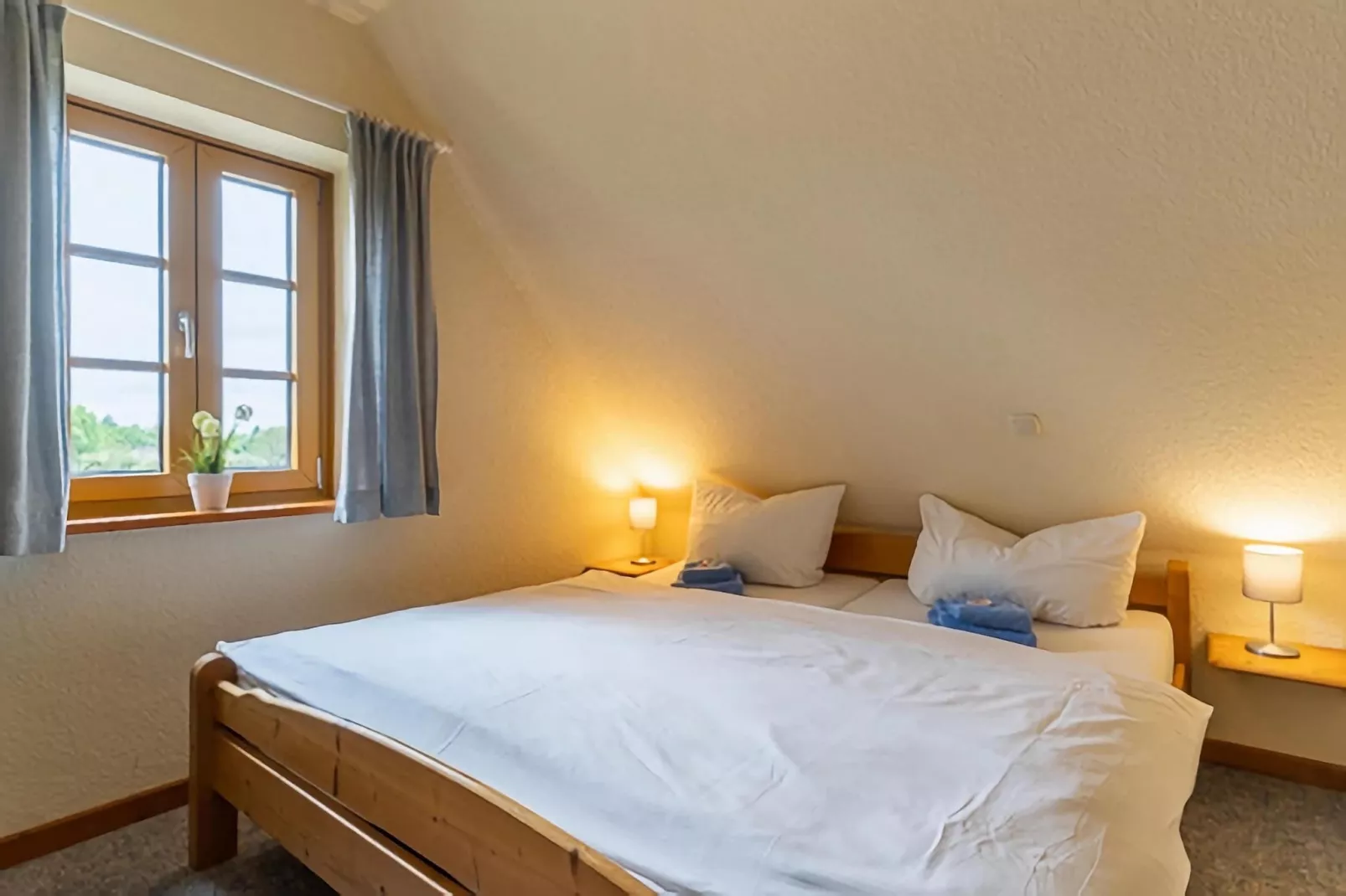 Ferienwohnung Hohe Düne Vollerwiek-Slaapkamer