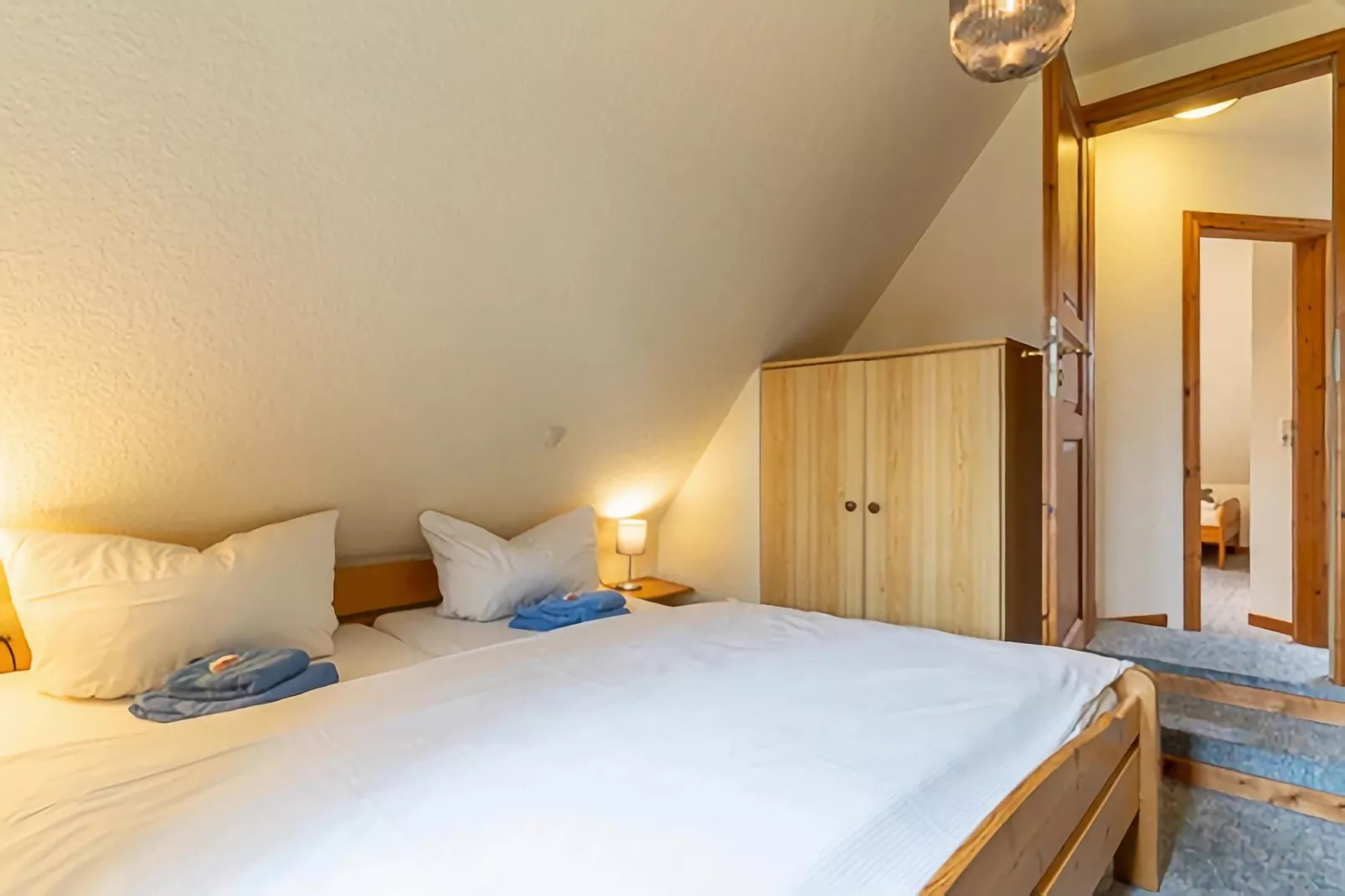 Ferienwohnung Hohe Düne Vollerwiek-Slaapkamer