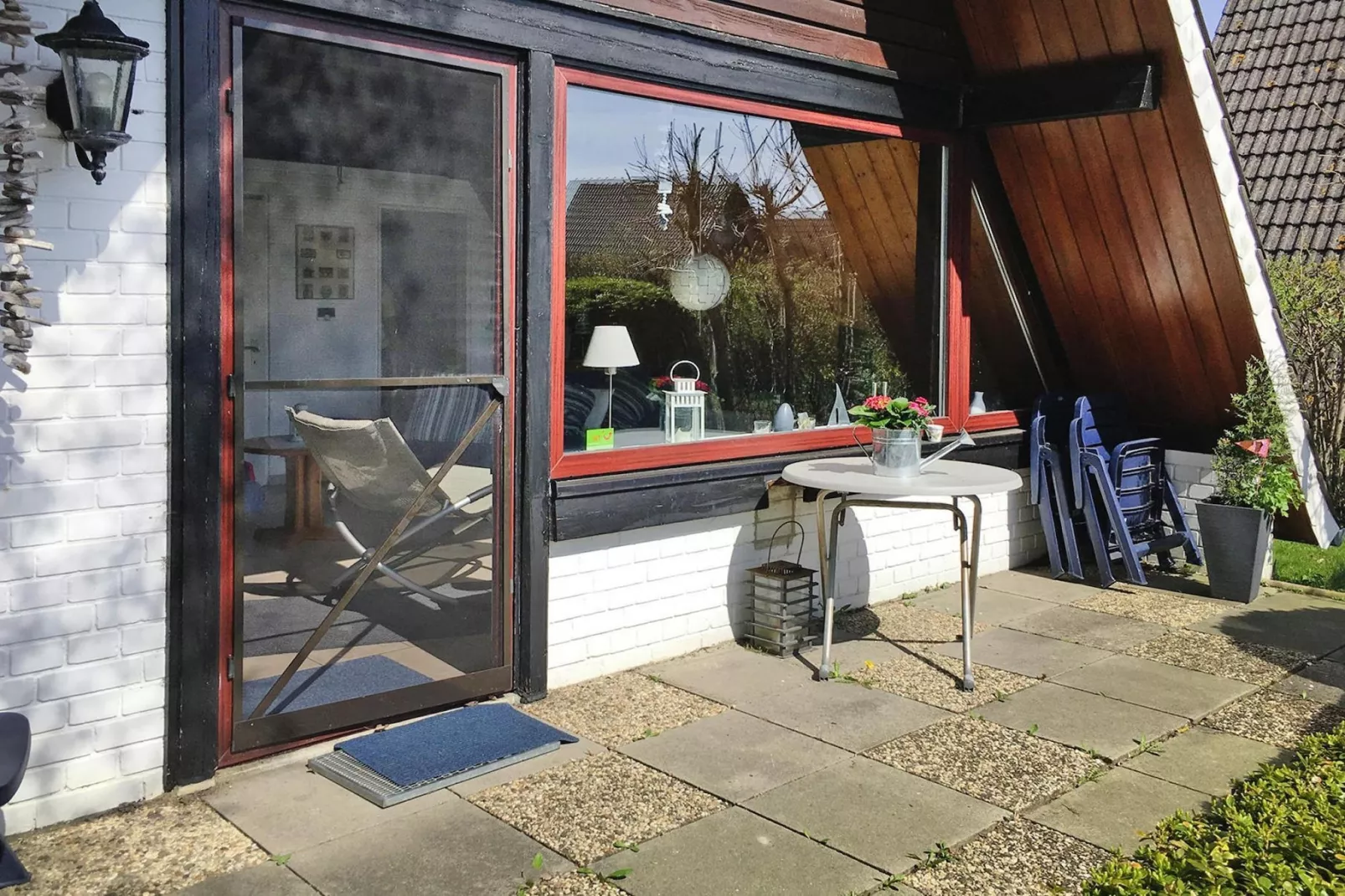 Ferienhaus in Burhave-Buitenkant zomer