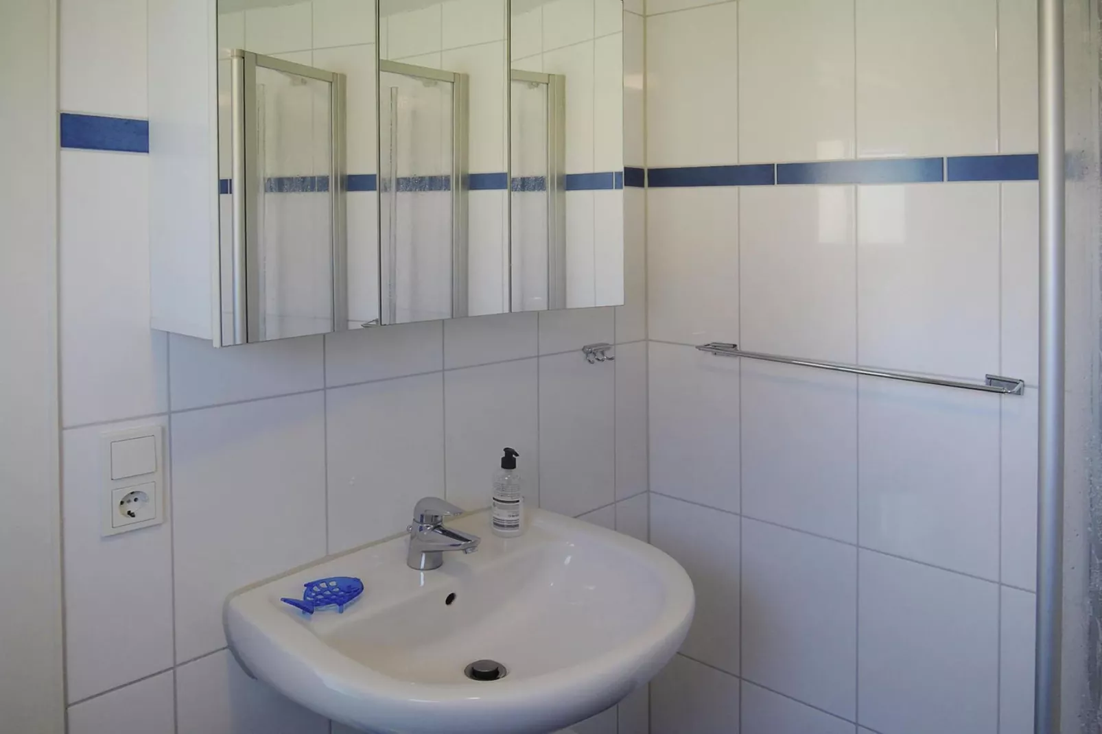 Ferienhaus in Burhave-Badkamer
