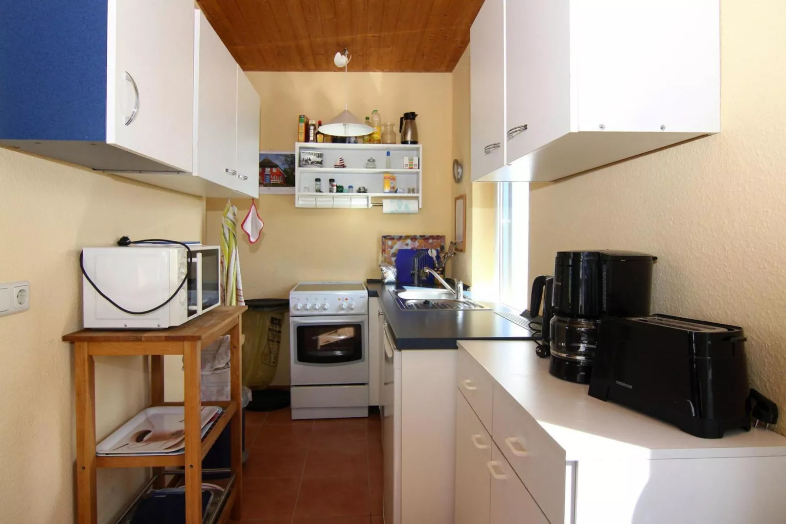 Ferienhaus Am Schilfufer-Keuken