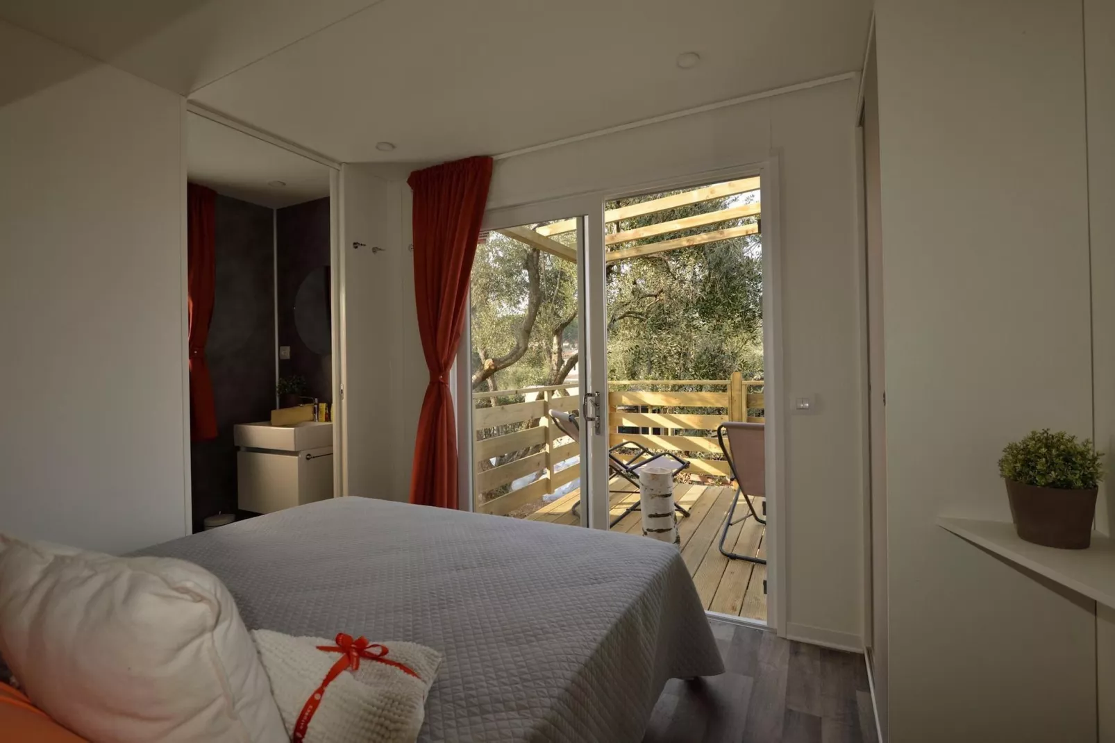 Caravan park della Colombaia, Padenghe sul Garda-CM Top Hill-Slaapkamer