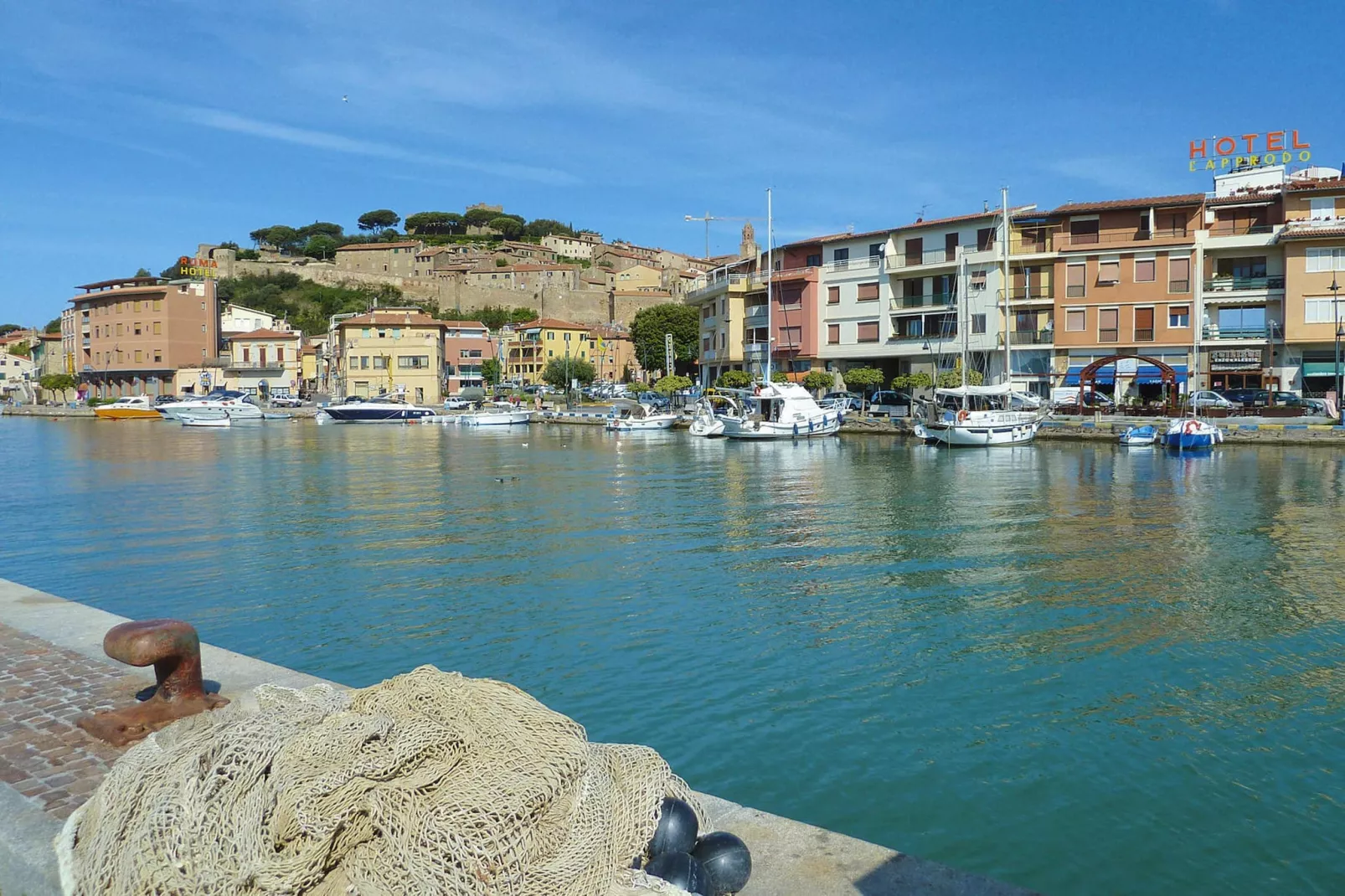 Ferienanlage Azienda Canova Seconda Marina di Grosseto EG Nebengebäude mit Gartenanteil-Gebieden zomer 5km