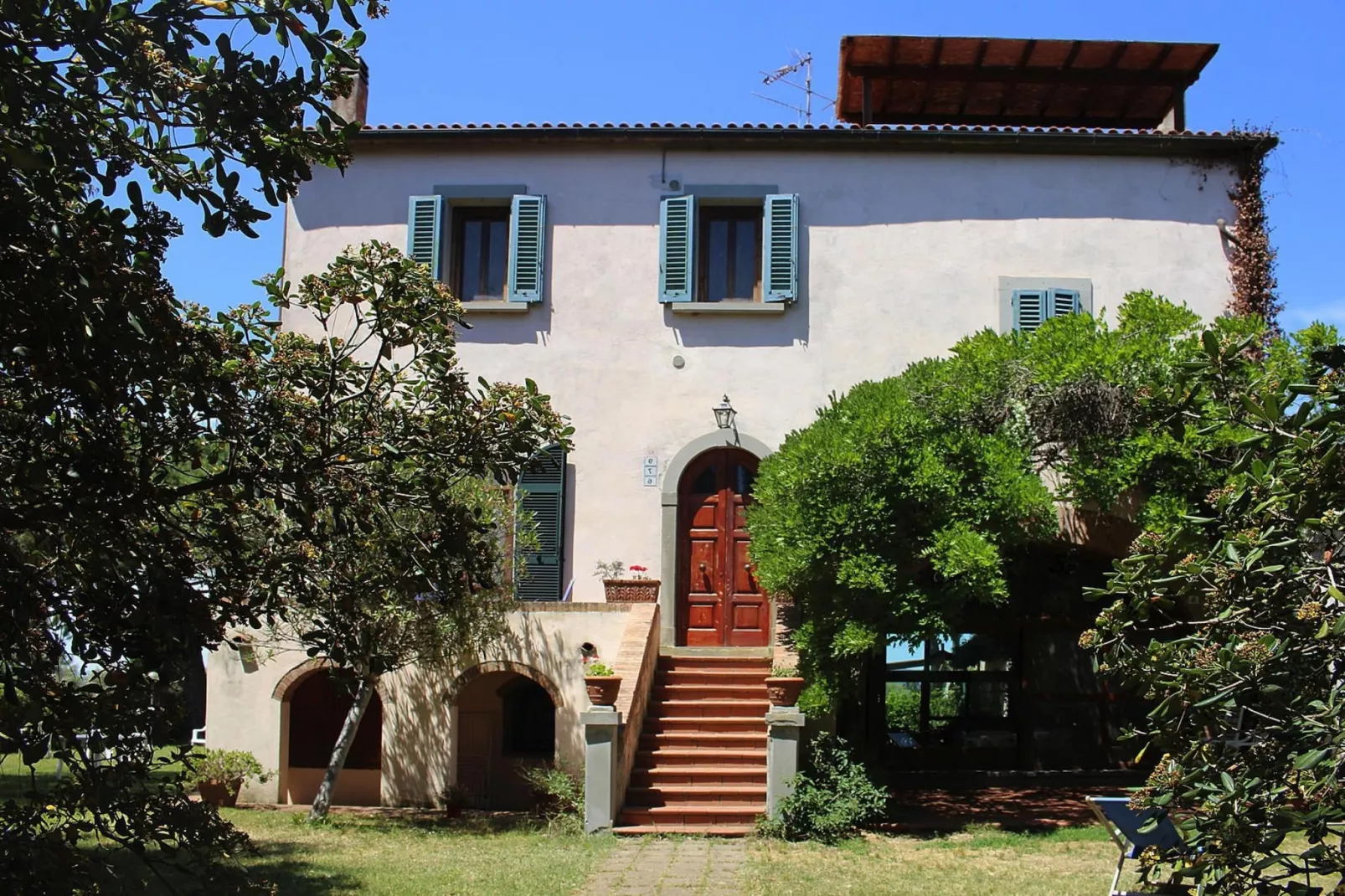 Ferienanlage Azienda Canova Seconda Marina di Grosseto EG Nebengebäude mit Gartenanteil-Buitenkant zomer