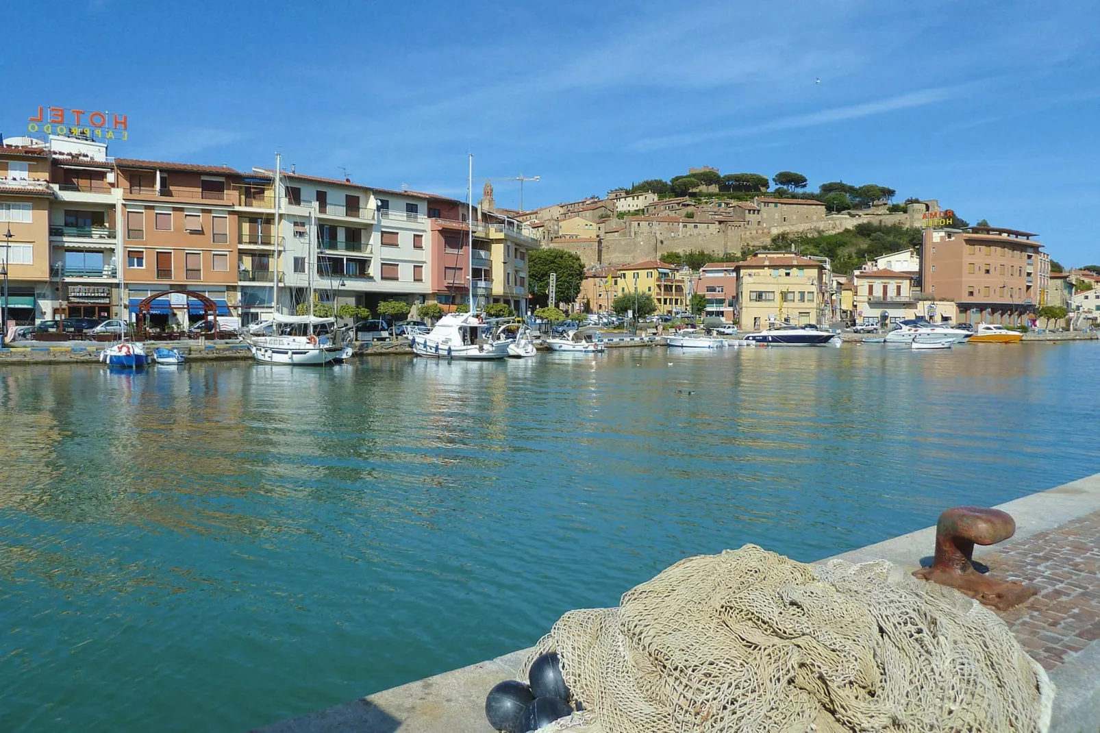 Ferienanlage Azienda Canova Seconda Marina di Grosseto EG Nebengebäude mit Gartenanteil-Gebieden zomer 5km