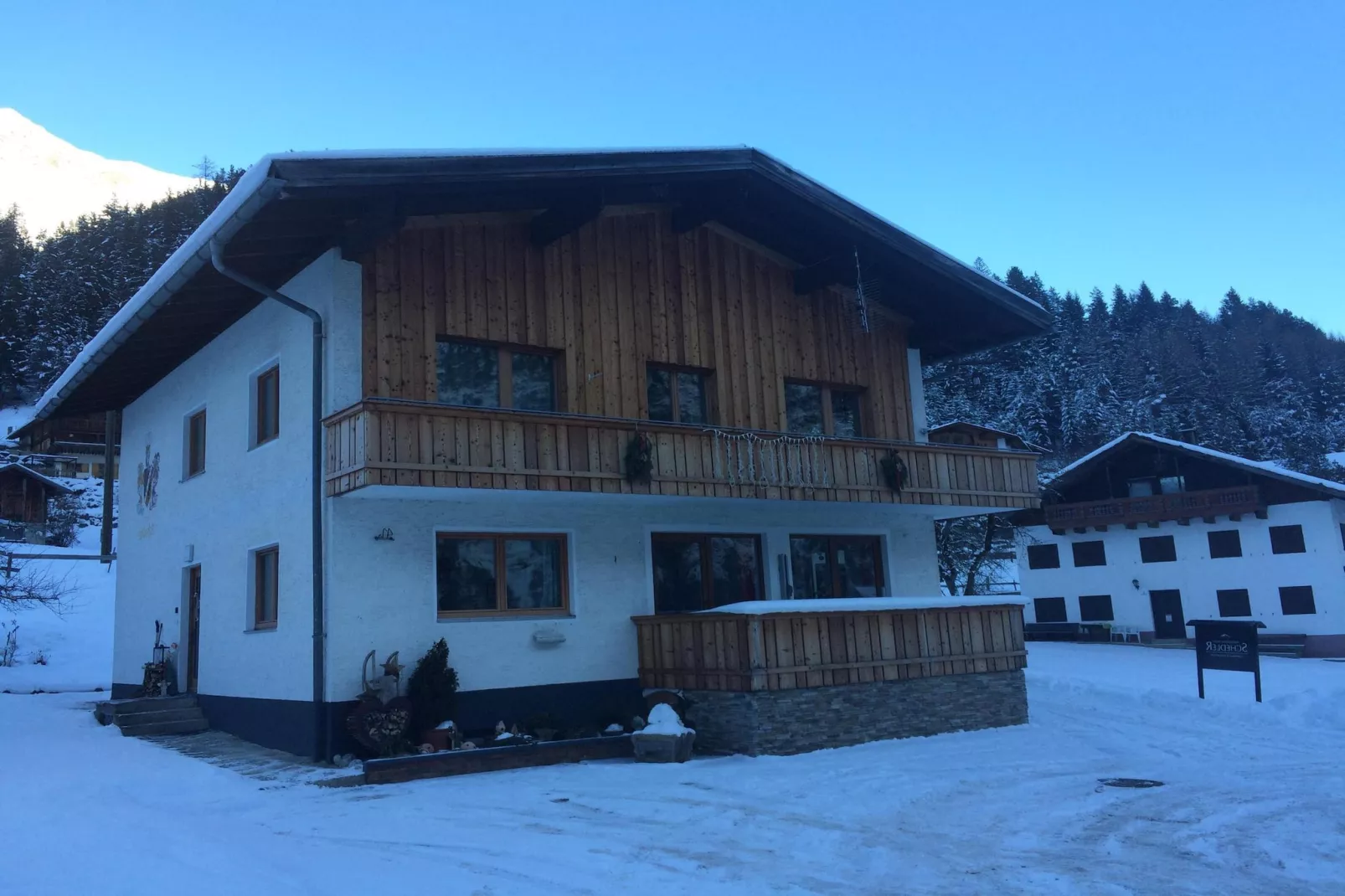 Haus Schedler - Gipfelblick-Exterieur winter