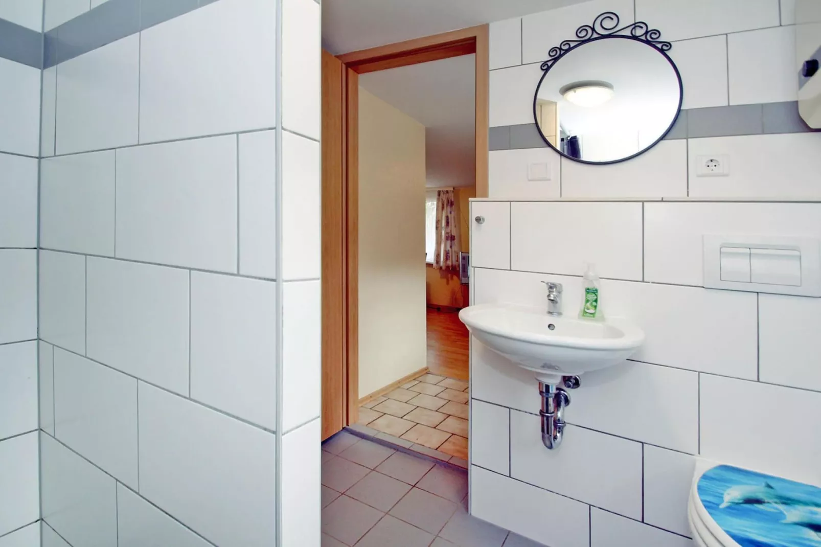 Bungalow 47 qm 4 Pers-Badkamer