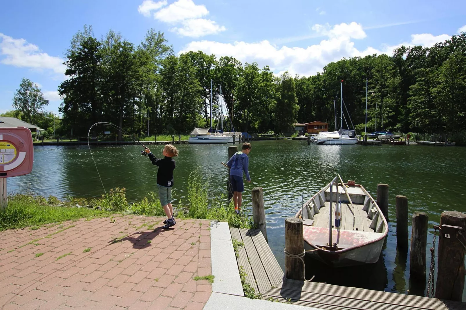 Fewo Seeblick 95 qm-Gebieden zomer 1km