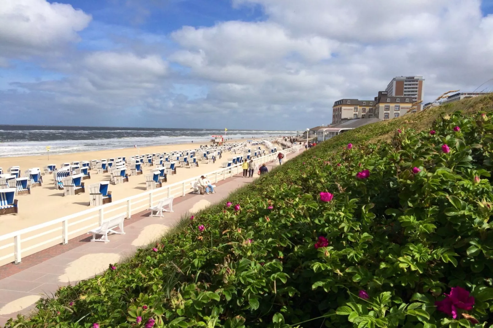 Apartementhaus Ursula Wohnung 16 - Westerland-Gebieden zomer 5km