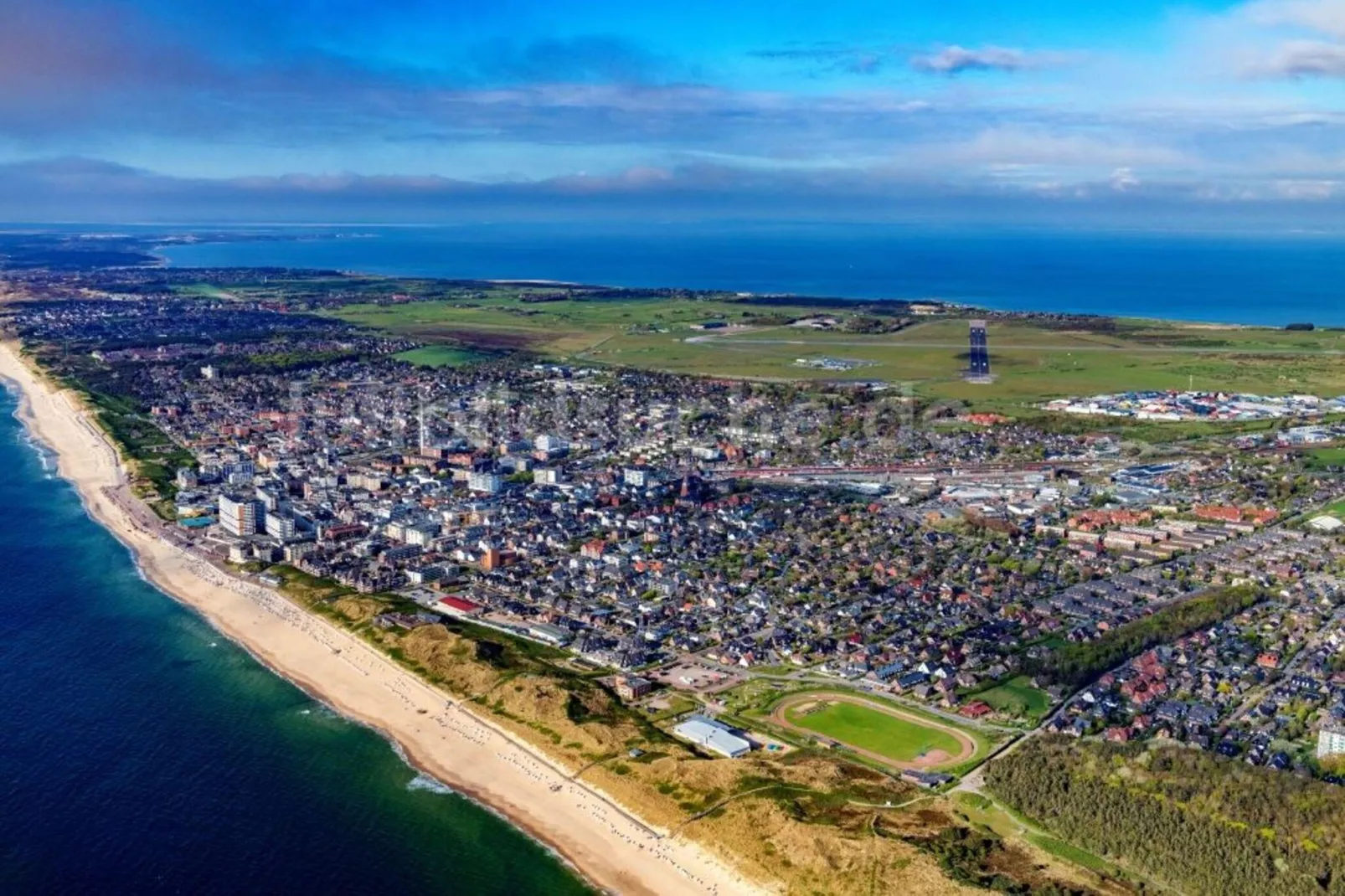 Apartementhaus Ursula Wohnung 16 - Westerland-Gebieden zomer 5km