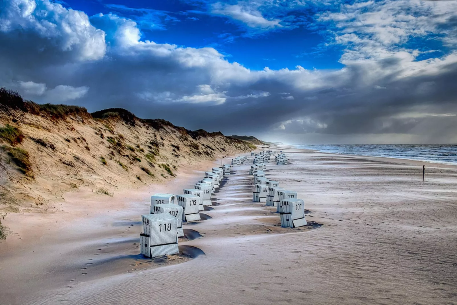 Apartementhaus Ursula Wohnung 16 - Westerland-Gebieden zomer 5km