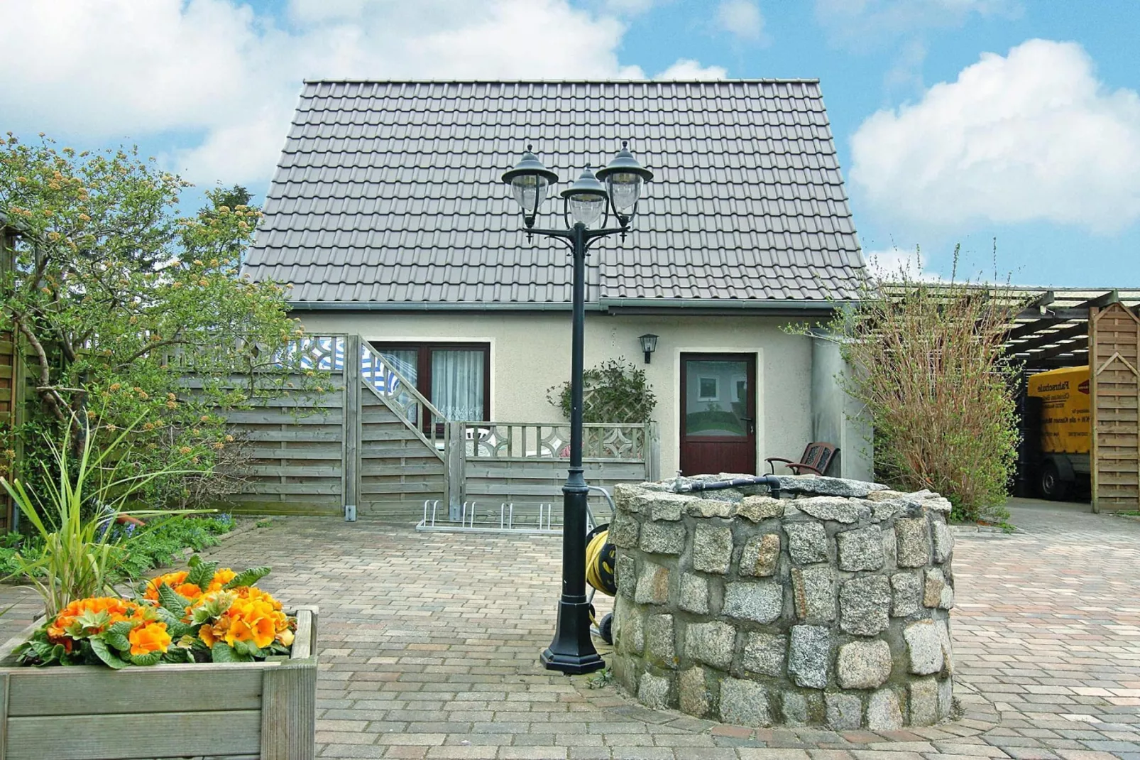Ferienhaus Teßmannsdorf-Buitenkant zomer