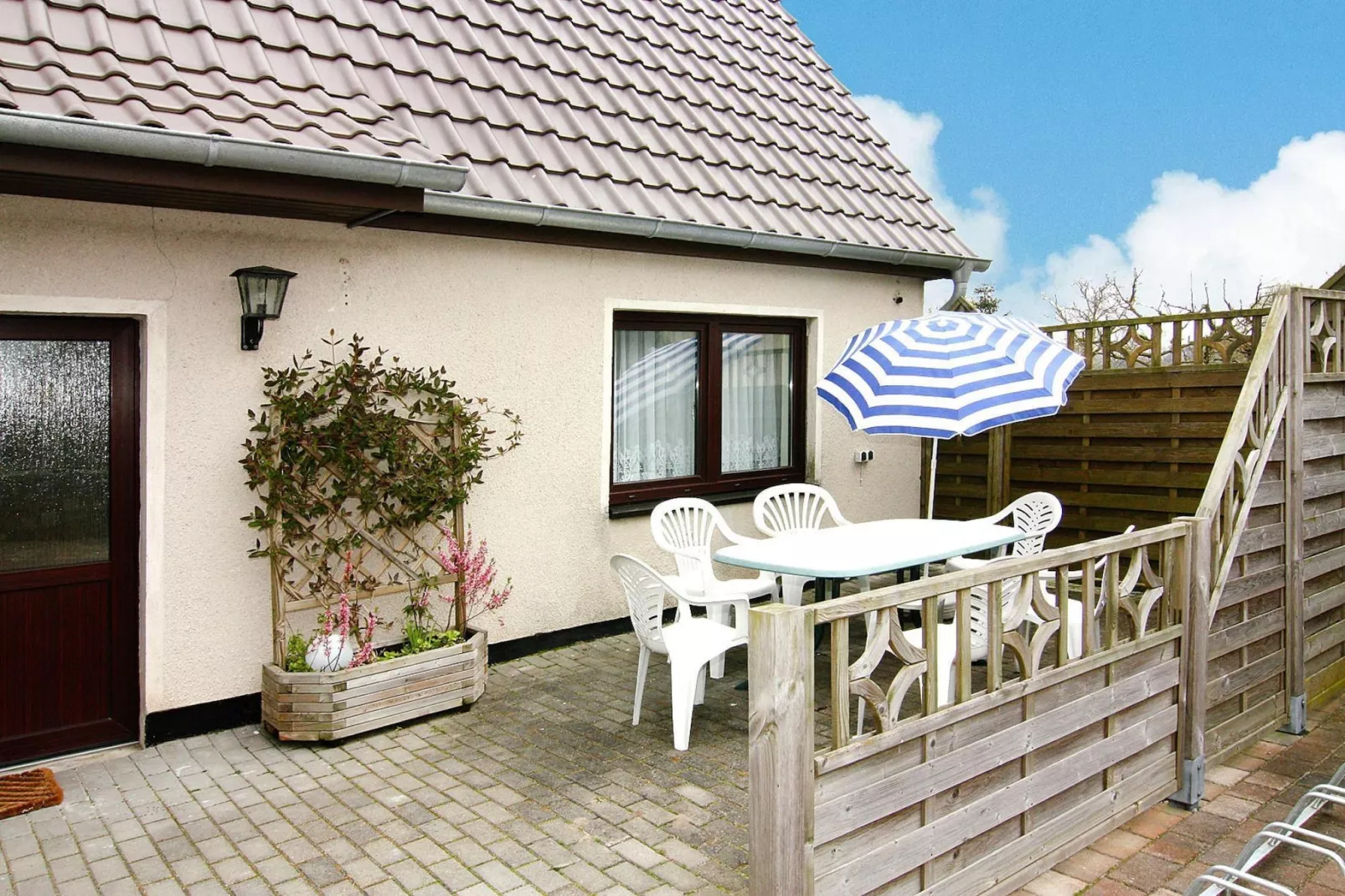 Ferienhaus Teßmannsdorf-Terrasbalkon