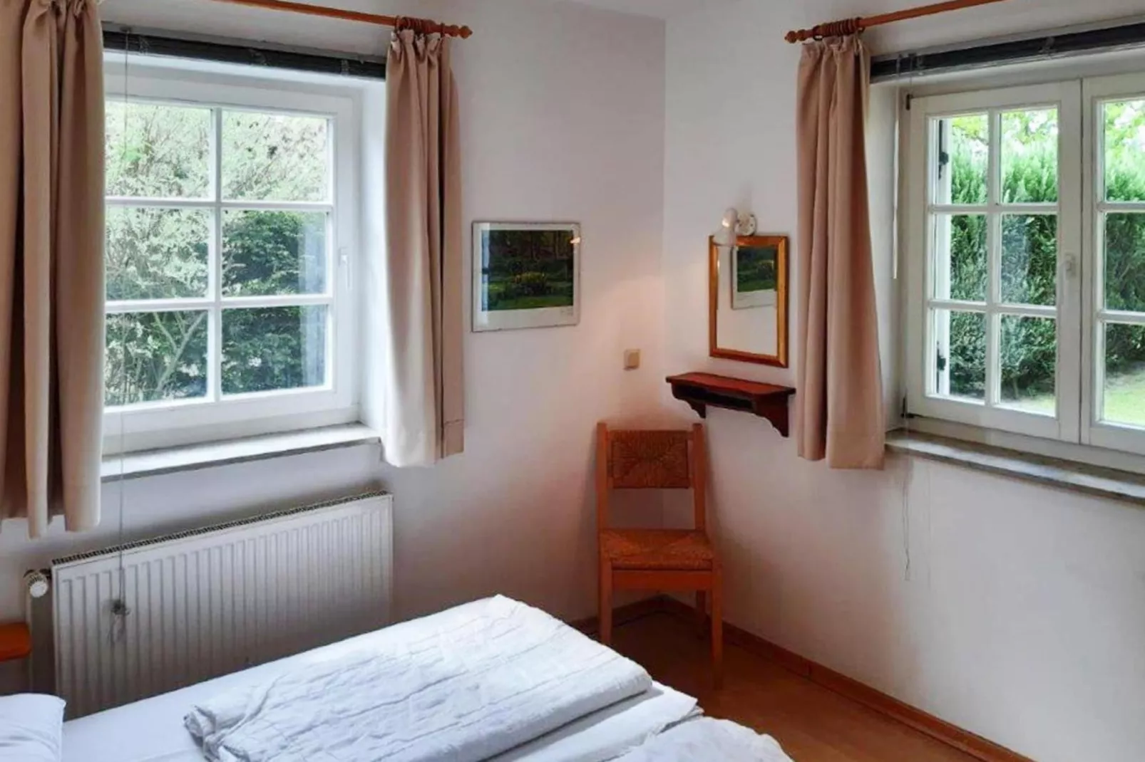 Wohnung unten links-Slaapkamer