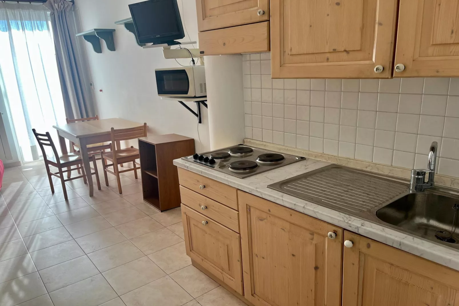Residence Stella Maris-3 PAX Sea view-M3VM-Keuken