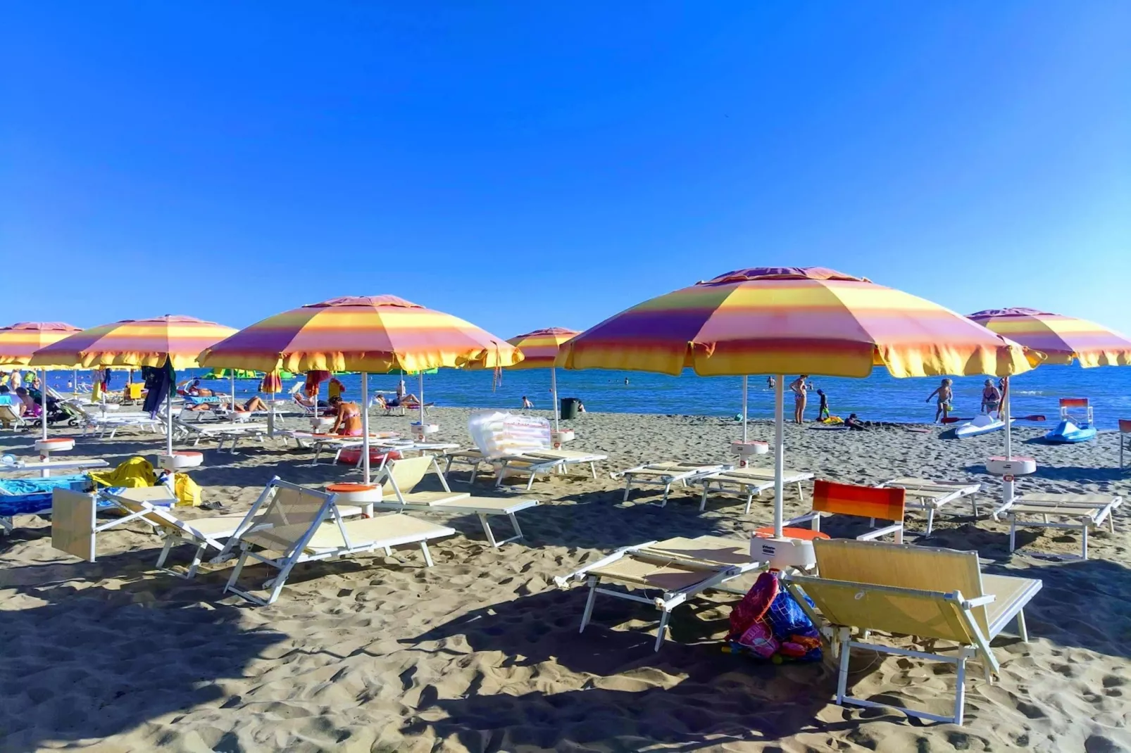 Ferienanlage Azienda Canova Seconda Marina di Grosseto Mono  im OG Haupth/Verwalterhaus Garten-Gebieden zomer 5km