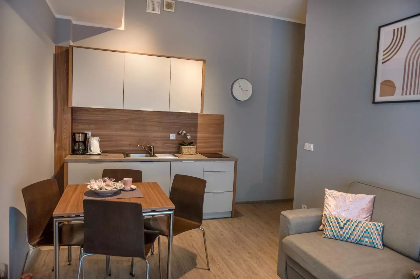 Apartament Grunwaldzka 12a-23 Pobierowo-Eetkamer