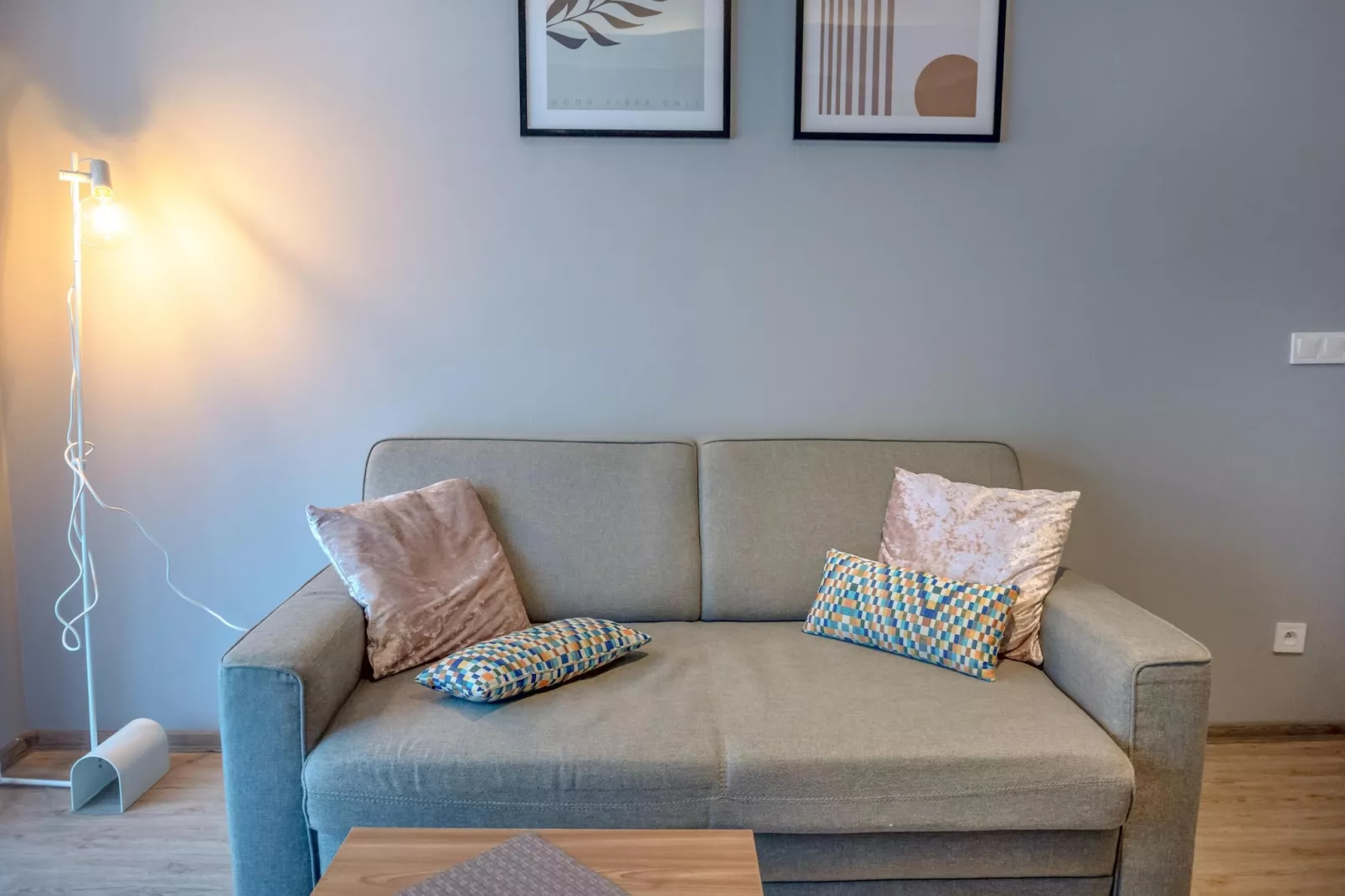 Apartament Grunwaldzka 12a-23 Pobierowo-Woonkamer