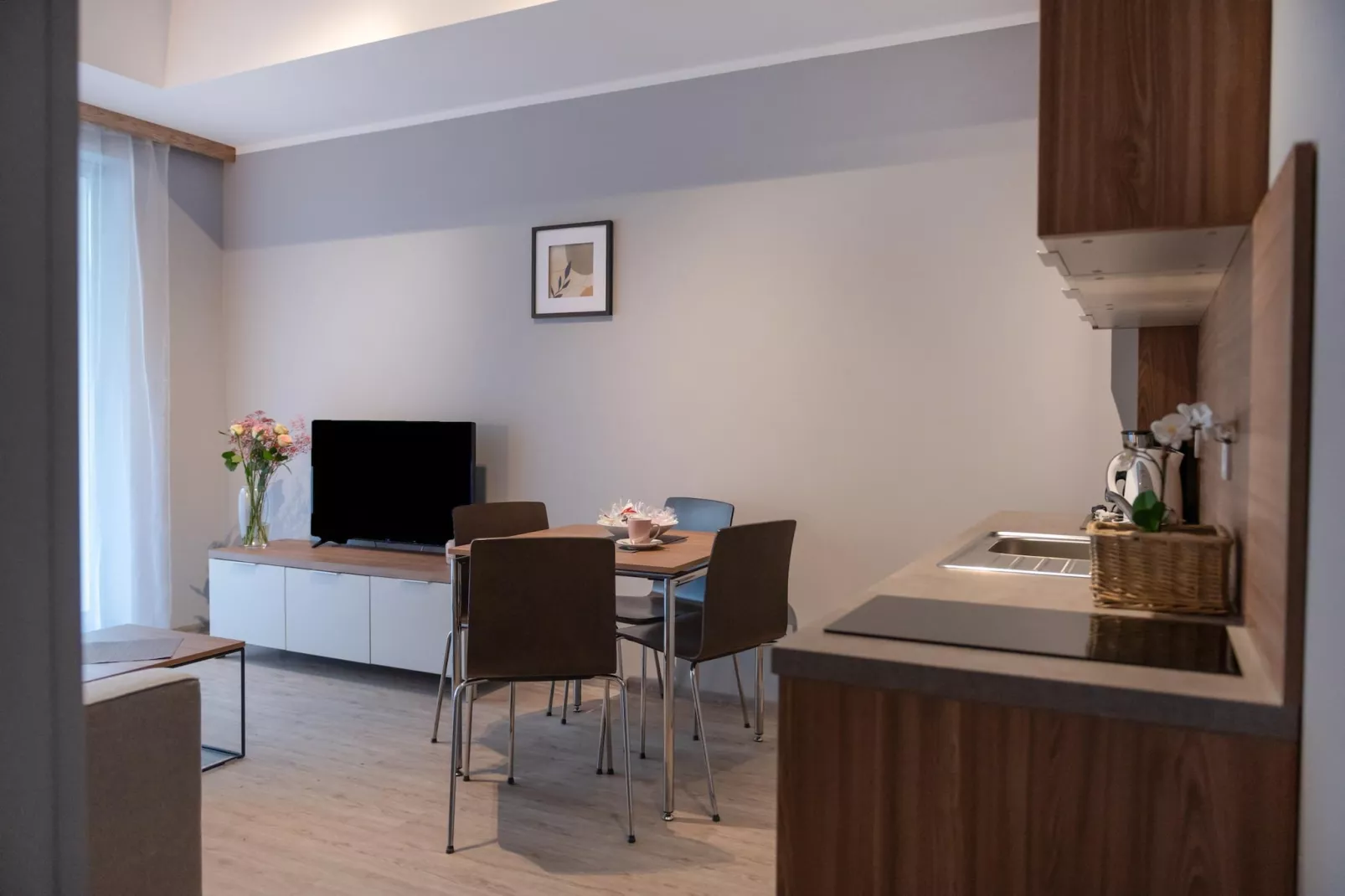Apartament Grunwaldzka 12a-23 Pobierowo-Eetkamer