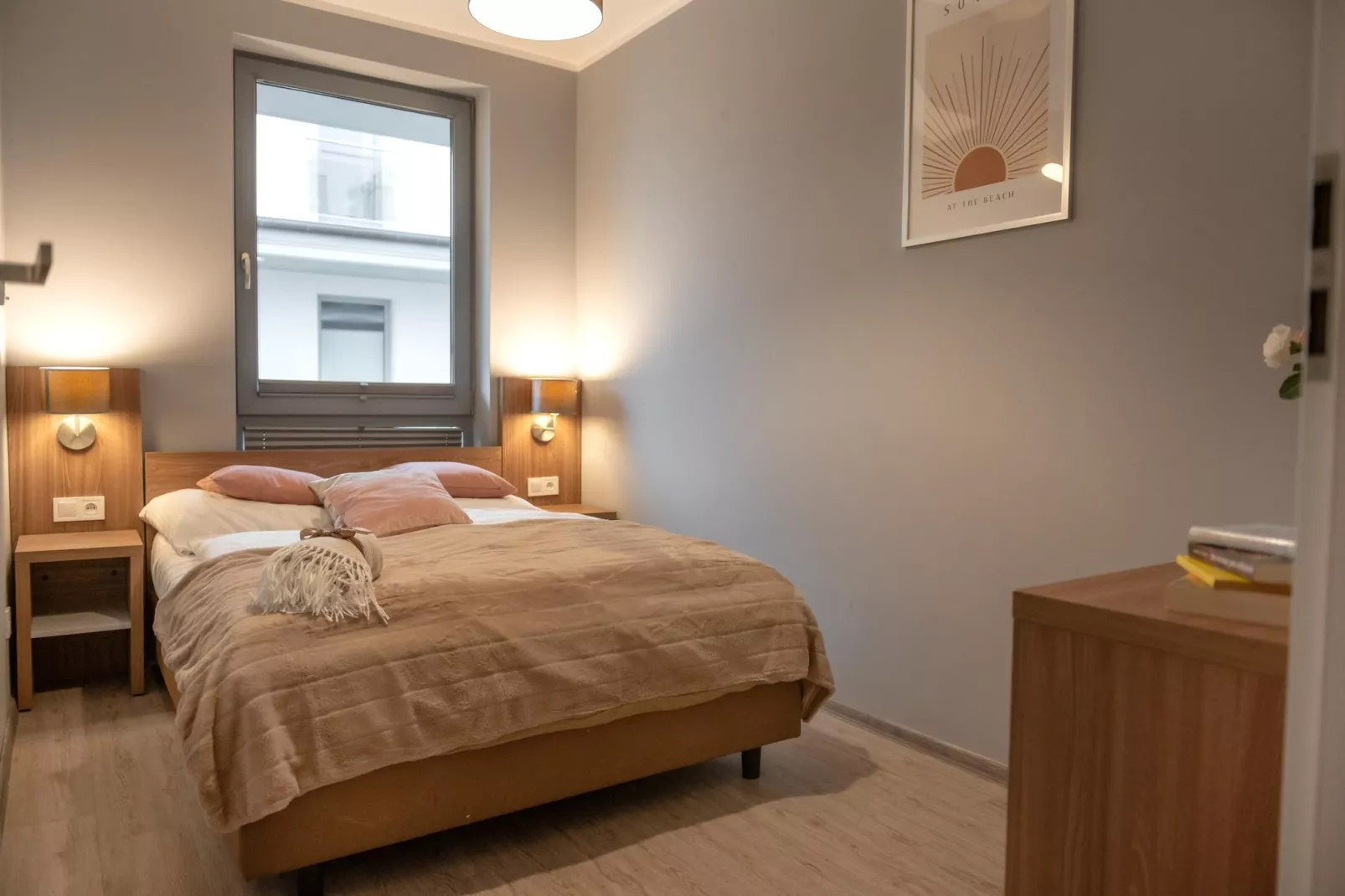 Apartament Grunwaldzka 12a-23 Pobierowo-Slaapkamer