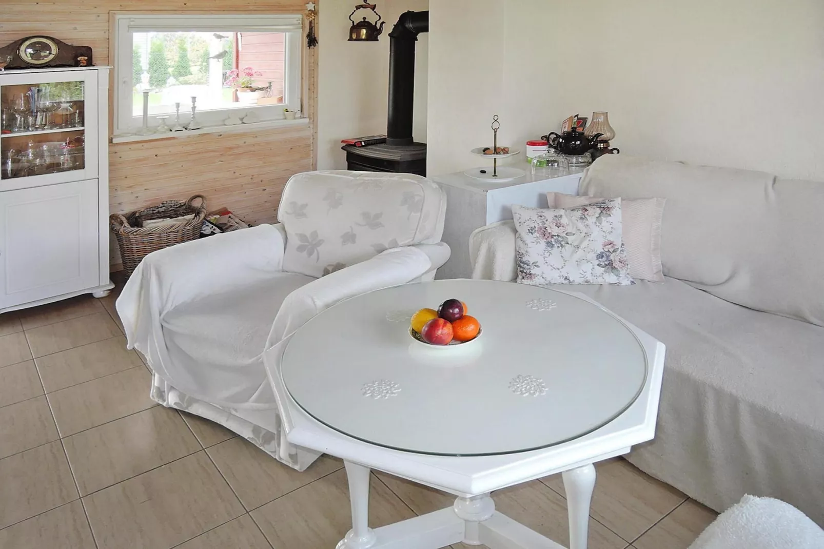 Holiday House Troszyn  Himbeer Haus 60 qm-Woonkamer