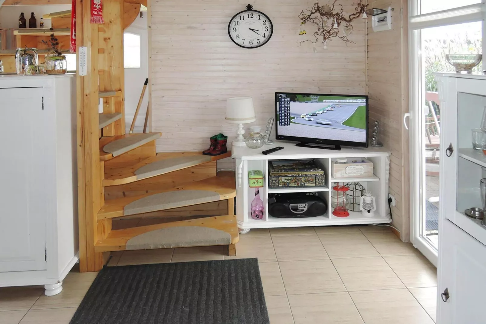 Holiday House Troszyn  Himbeer Haus 60 qm-Woonkamer