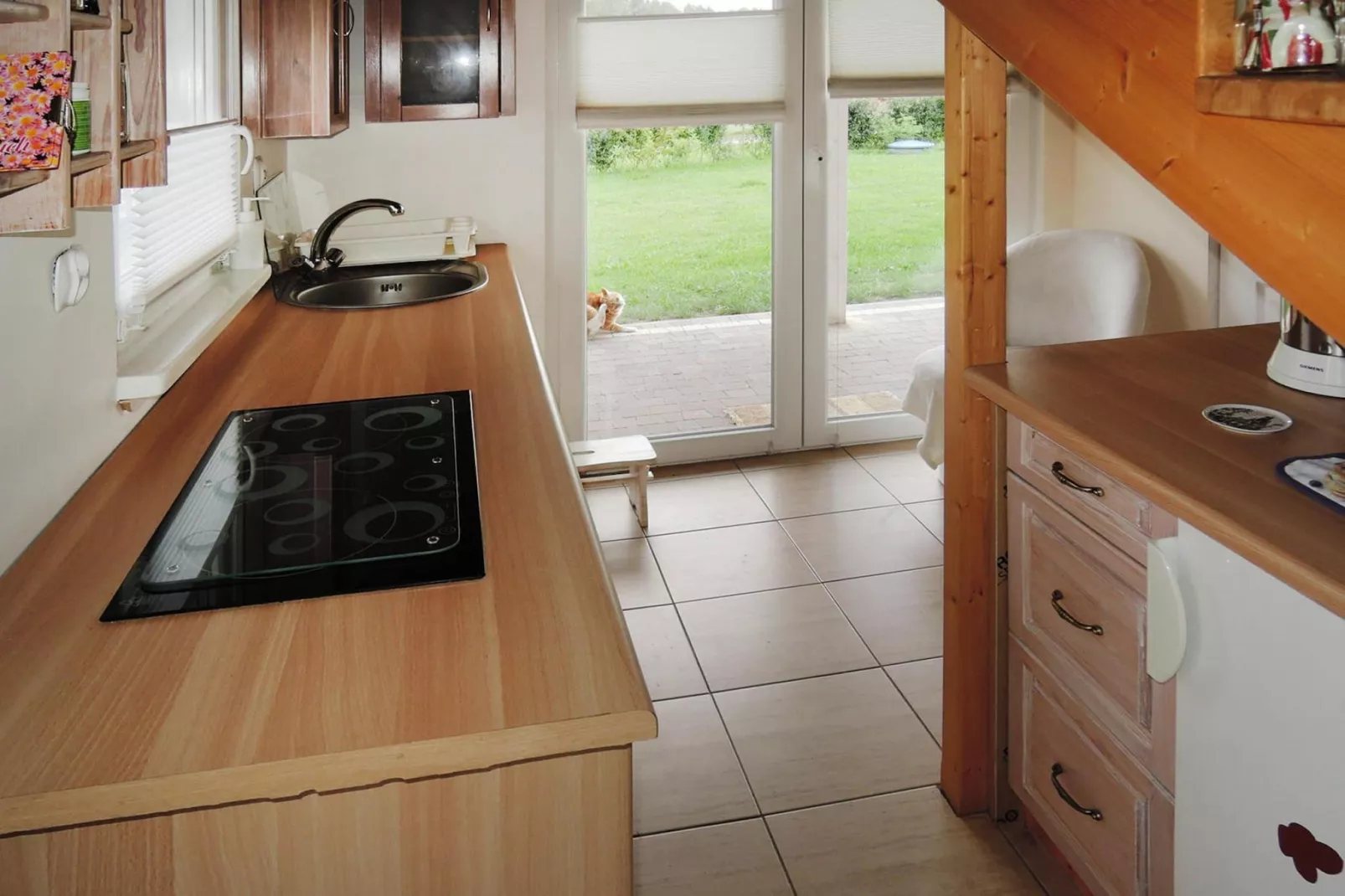 Holiday House Troszyn  Himbeer Haus 60 qm-Keuken