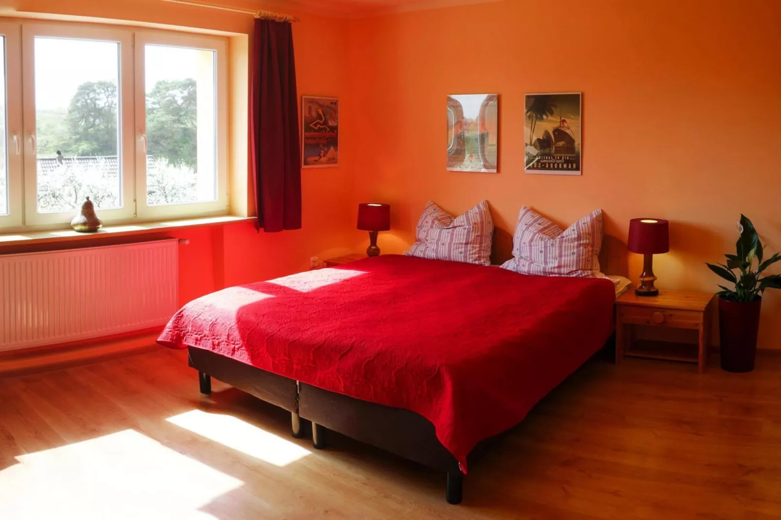 Holiday flat Lubin-Slaapkamer
