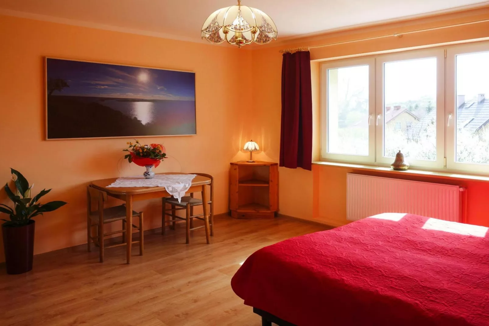 Holiday flat Lubin-Slaapkamer