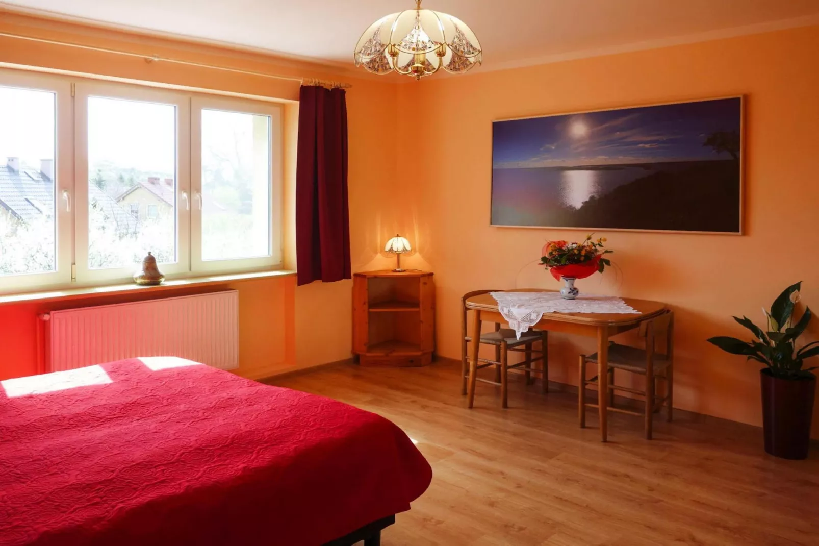 Holiday flat Lubin-Slaapkamer